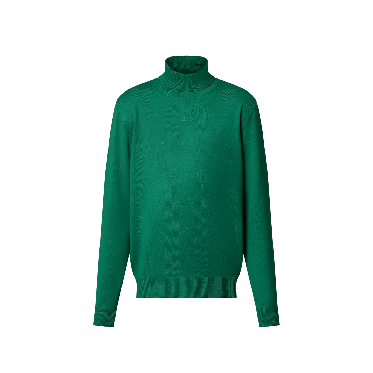 Louis Vuitton LV Embossed Cashmere Turtle Neck Size US S / EU 44-46 / 1 - 1 Thumbnail