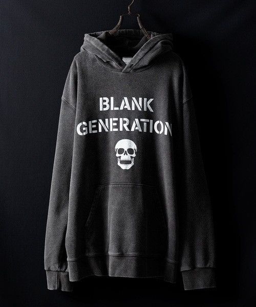 Number (N)ine Number (N)ine Blank Generation Skull Hoodie | Grailed