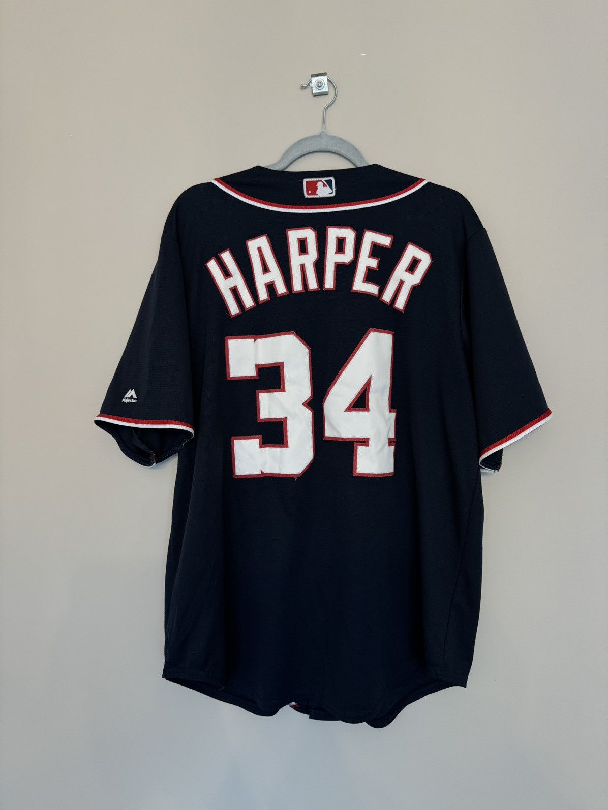 Majestic Majestic MLB jersey Harper 34 vintage rare baseball Size US L / EU 52-54 / 3 - 5 Thumbnail
