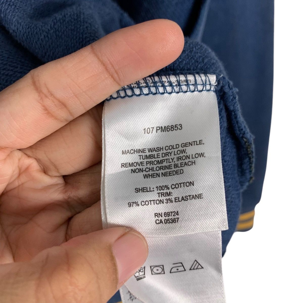 Columbia COLUMBIA Small Logo Blue Varsity Jacket #1720-C76 Size US M / EU 48-50 / 2 - 18 Thumbnail