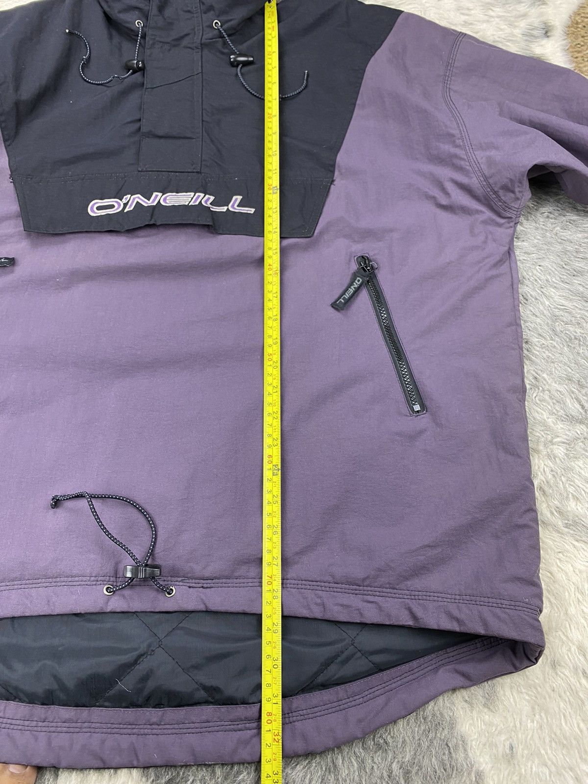 O'Neill Vintage RARE 80s~90s O’NEILL Quilted Anorak Jumper Jacket Size US L / EU 52-54 / 3 - 21 Thumbnail