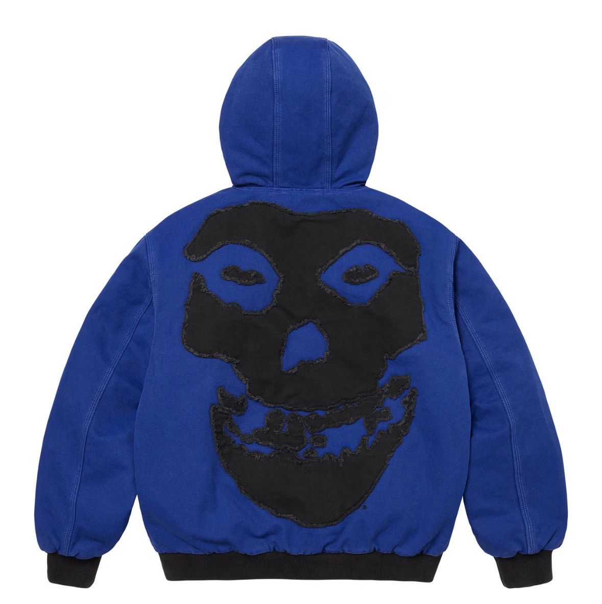 Supreme Supreme x The Misfits Hooded Work Jacket 'Royal' Size US XL / EU 56 / 4 - 2 Thumbnail