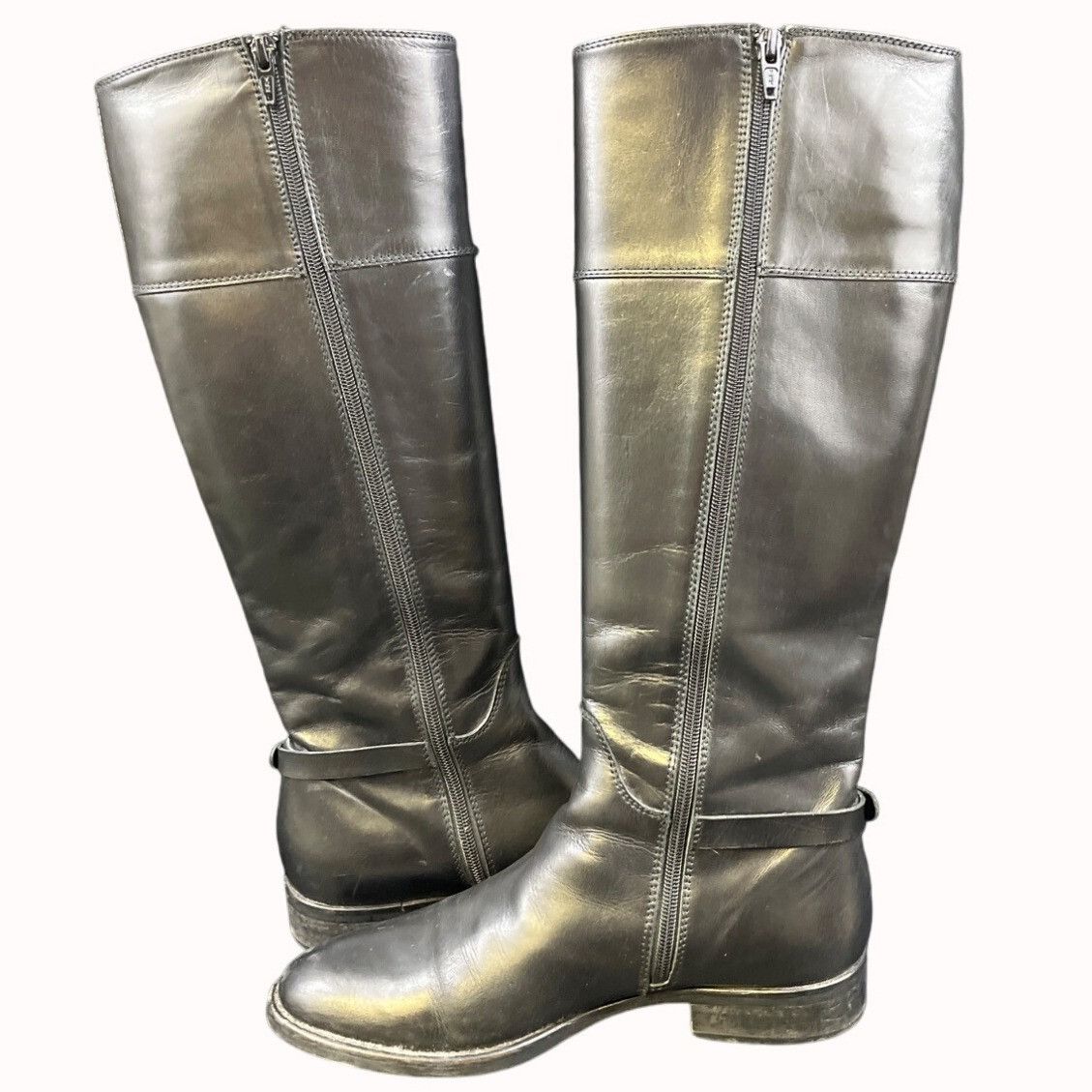 Other Lavorazione Artigiana Women's Black Riding Boots/Knee High S Size US 6 / IT 36 - 2 Thumbnail
