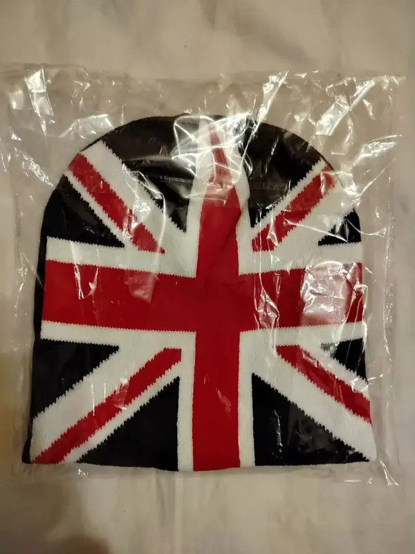 Japanese Brand Fukatsu x Rieko British Beanie Hat Baby Blue Size ONE SIZE - 5 Thumbnail