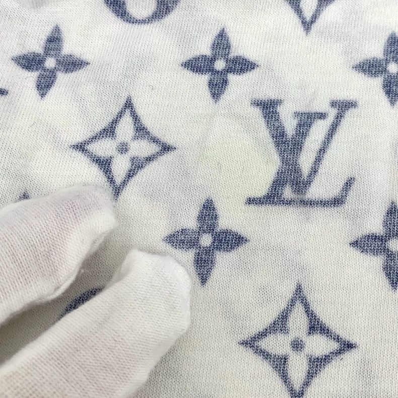 Louis Vuitton Louis Vuitton White logo presbyopic full print chain cotto Size M / US 6-8 / IT 42-44 - 8 Thumbnail