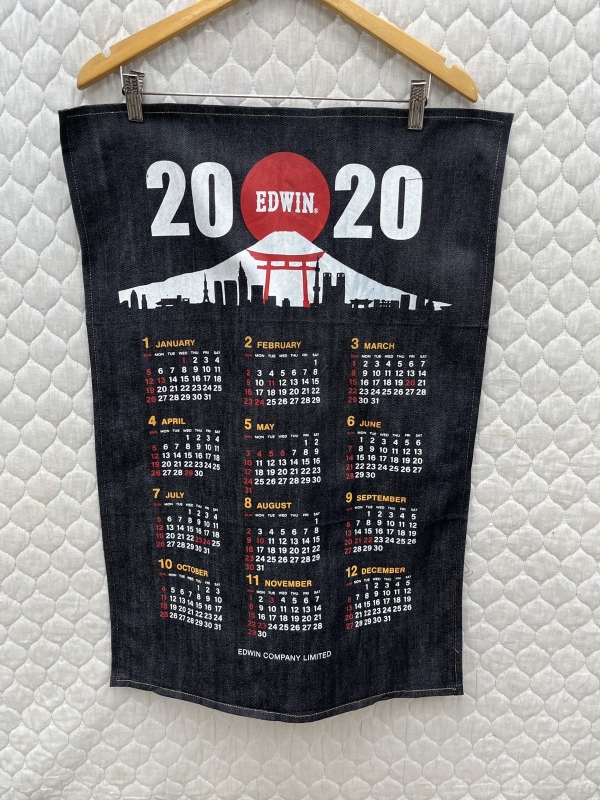 Edwin 🔥🔥🔥STEALS EDWIN 2020 DENIM CALENDAR Size ONE SIZE - 1 Thumbnail