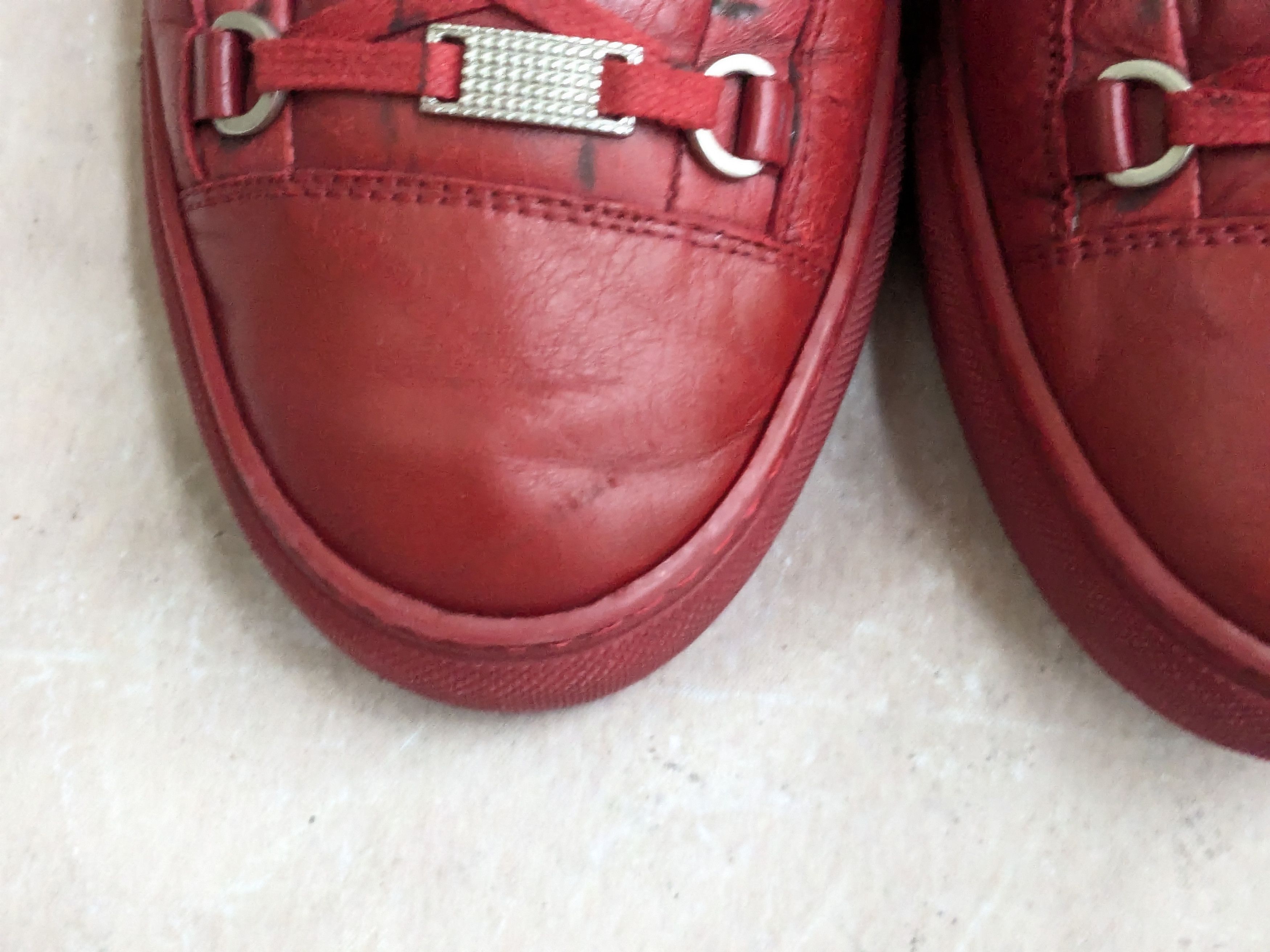 Balenciaga Balenciaga Arena Sneakers Red 10 High Tops Size US 10 / EU 43 - 2 Thumbnail