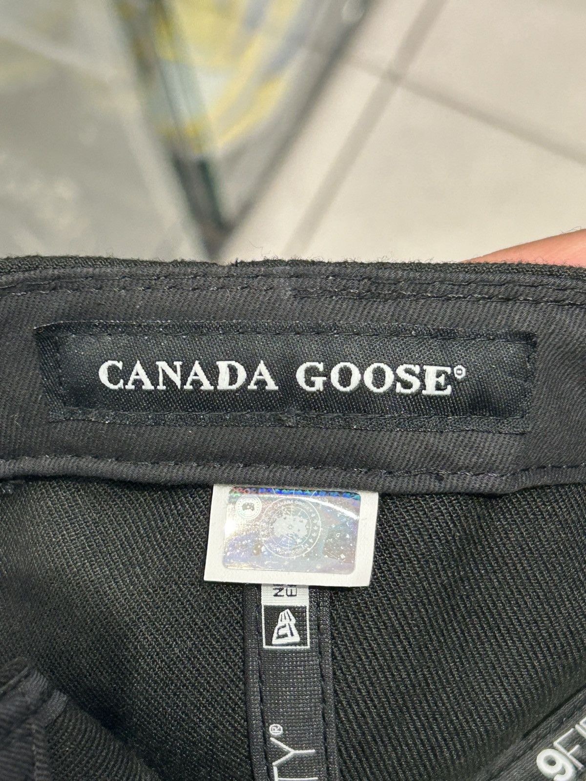 Canada Goose Canada goose x new era black artic baseball cal Size ONE SIZE - 5 Thumbnail