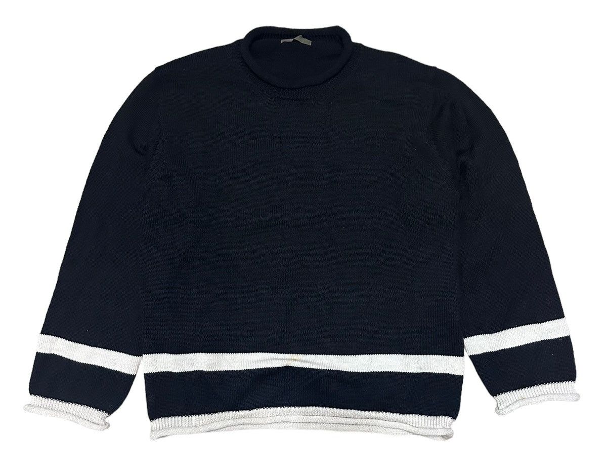 Japanese Brand × Y's for Men × Yohji Yamamoto 🇯🇵 Iconic Y's for men Stripes Knitwear Yohji Yamamoto Size US M / EU 48-50 / 2 - 1 Thumbnail