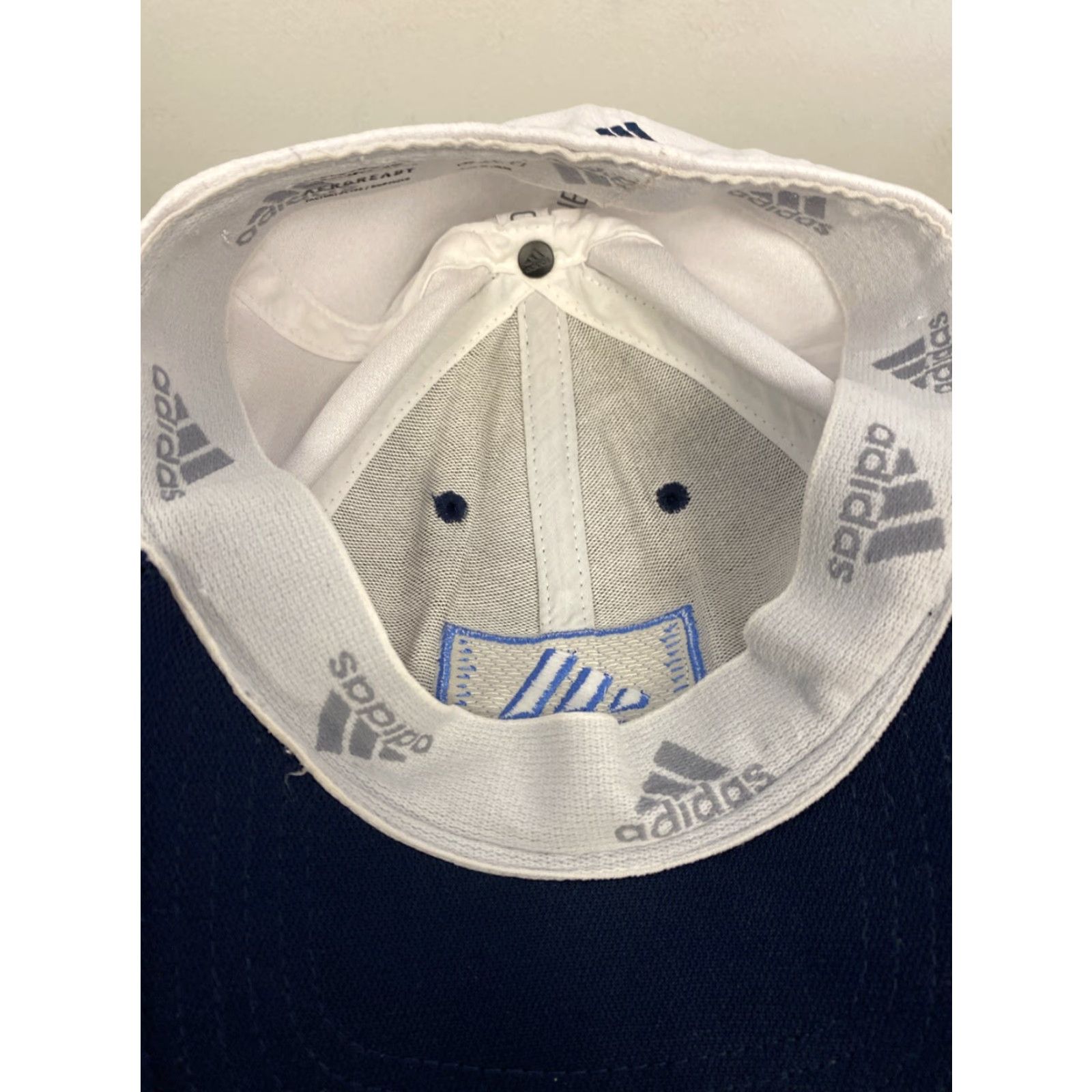 Adidas Adidas Golf Hat Mens S/M Blue White Stretch Fit Cap Casual/Summer -Mens Size ONE SIZE - 6 Thumbnail
