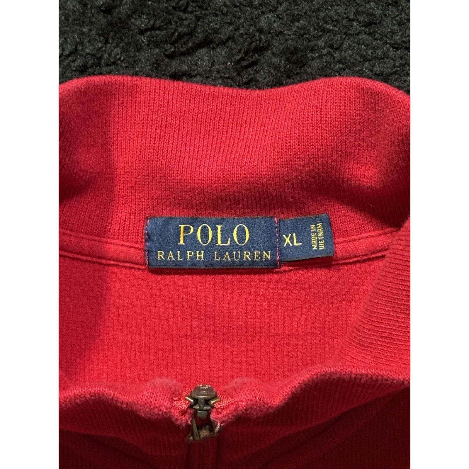 Ralph Lauren Polo Ralph Lauren Red Quarter Zip Sweater Men’s Size XL Size US XL / EU 56 / 4 - 4 Thumbnail