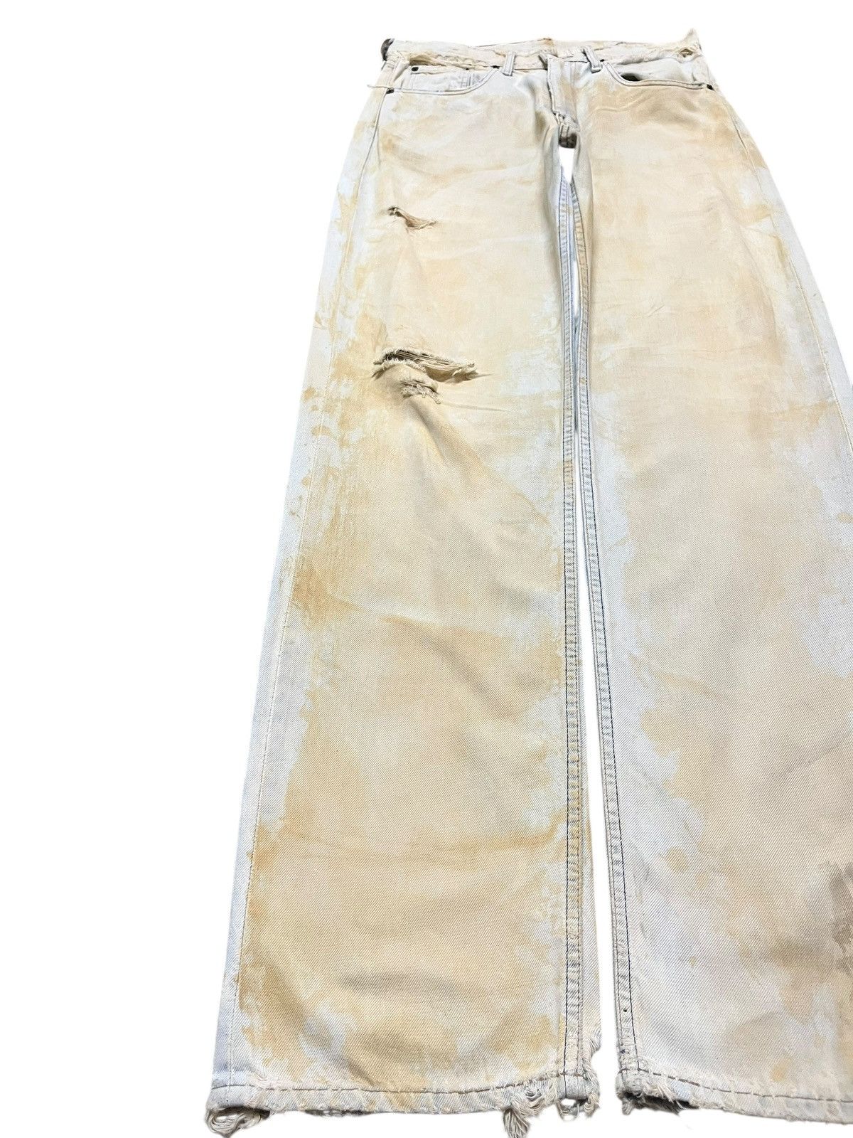 Levi's Vintage Clothing Vintage Levi’s 504 Mudwash Faded Distressed Denim Size US 31 - 3 Thumbnail