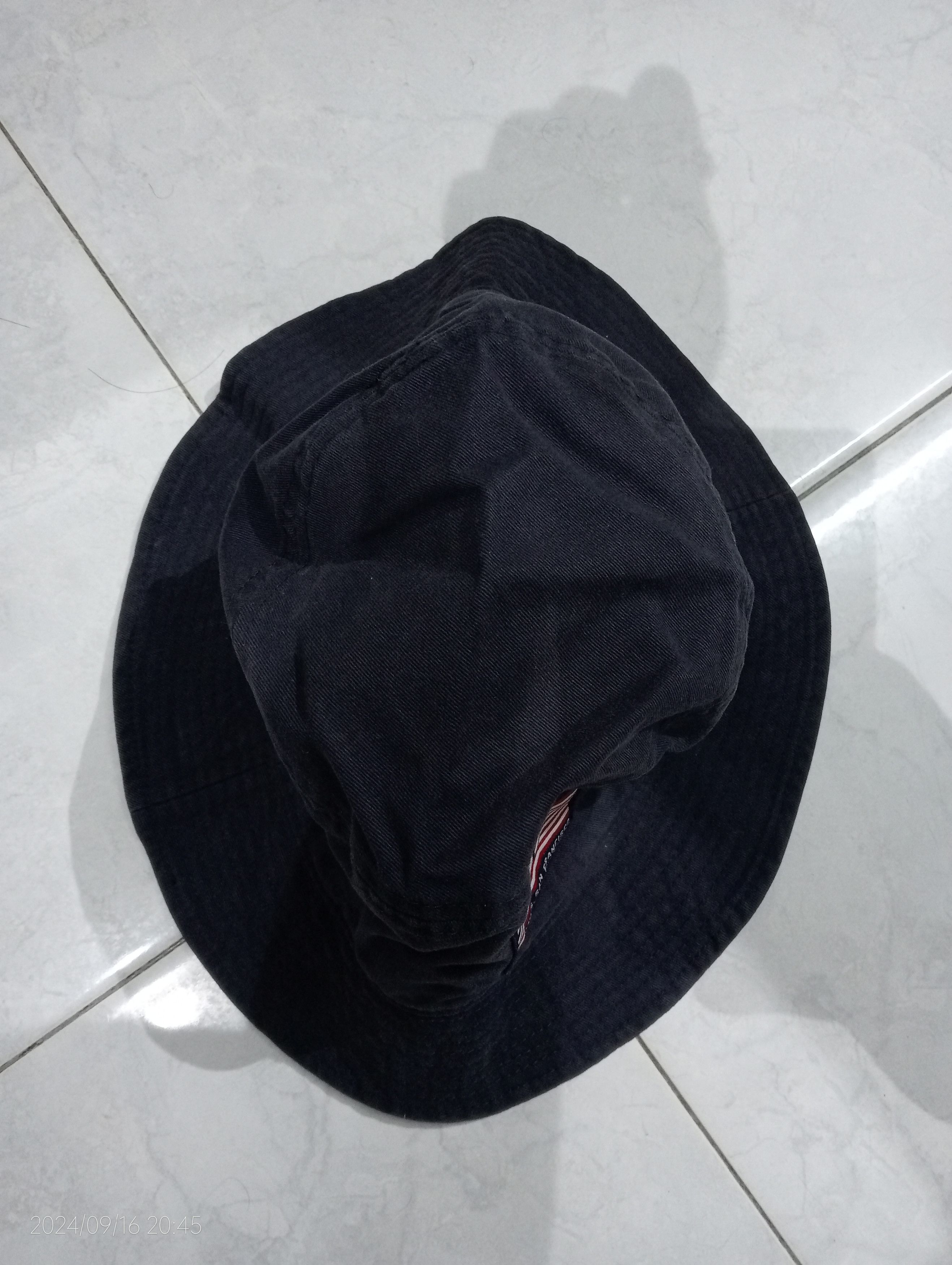 Ben Davis Ben Davis US Flag Logo Bucket Hat Workwear Size ONE SIZE - 5 Thumbnail