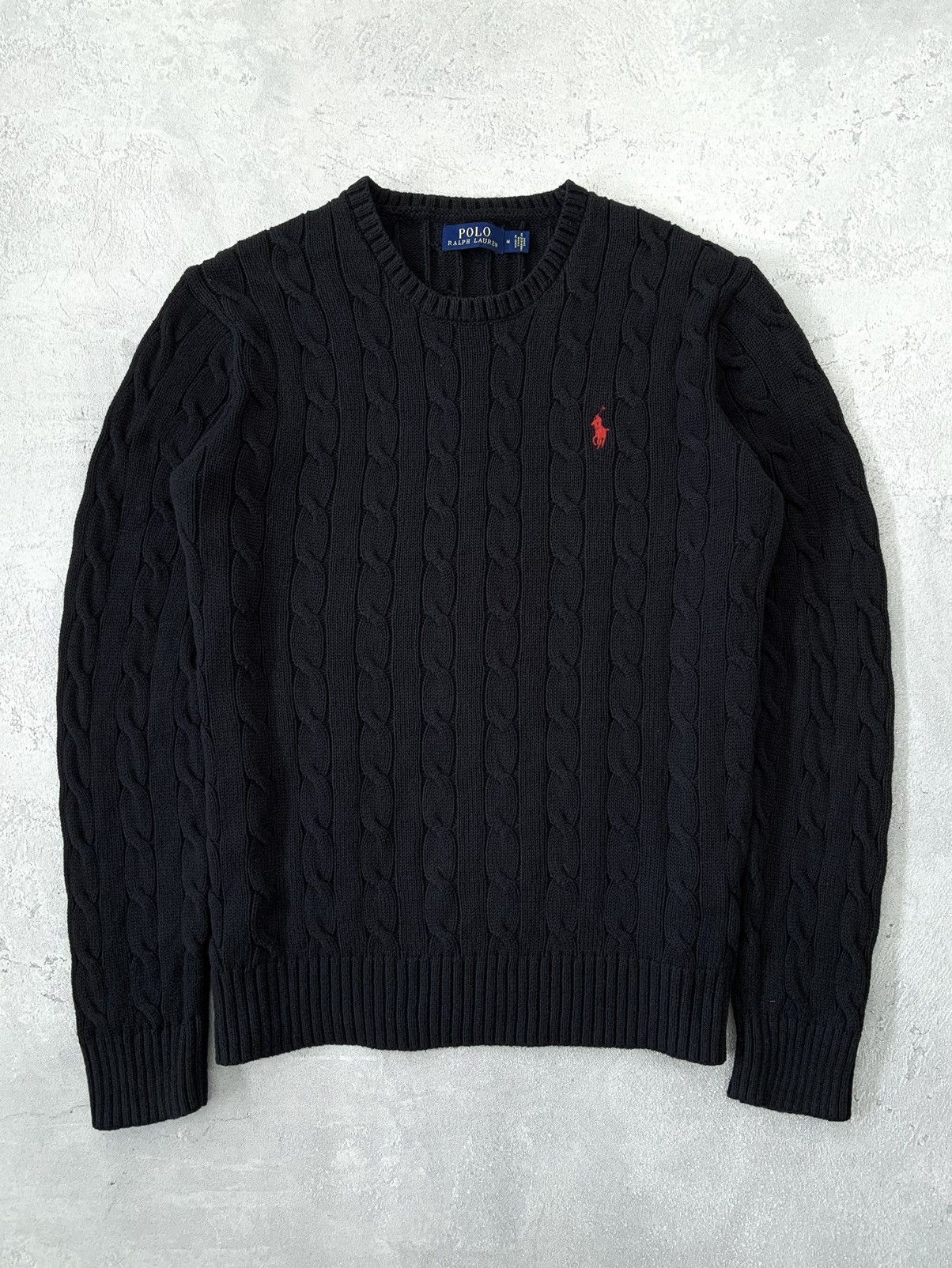 Polo Ralph Lauren Polo Ralph Lauren Cable Knit Size US L / EU 52-54 / 3 - 1 Thumbnail