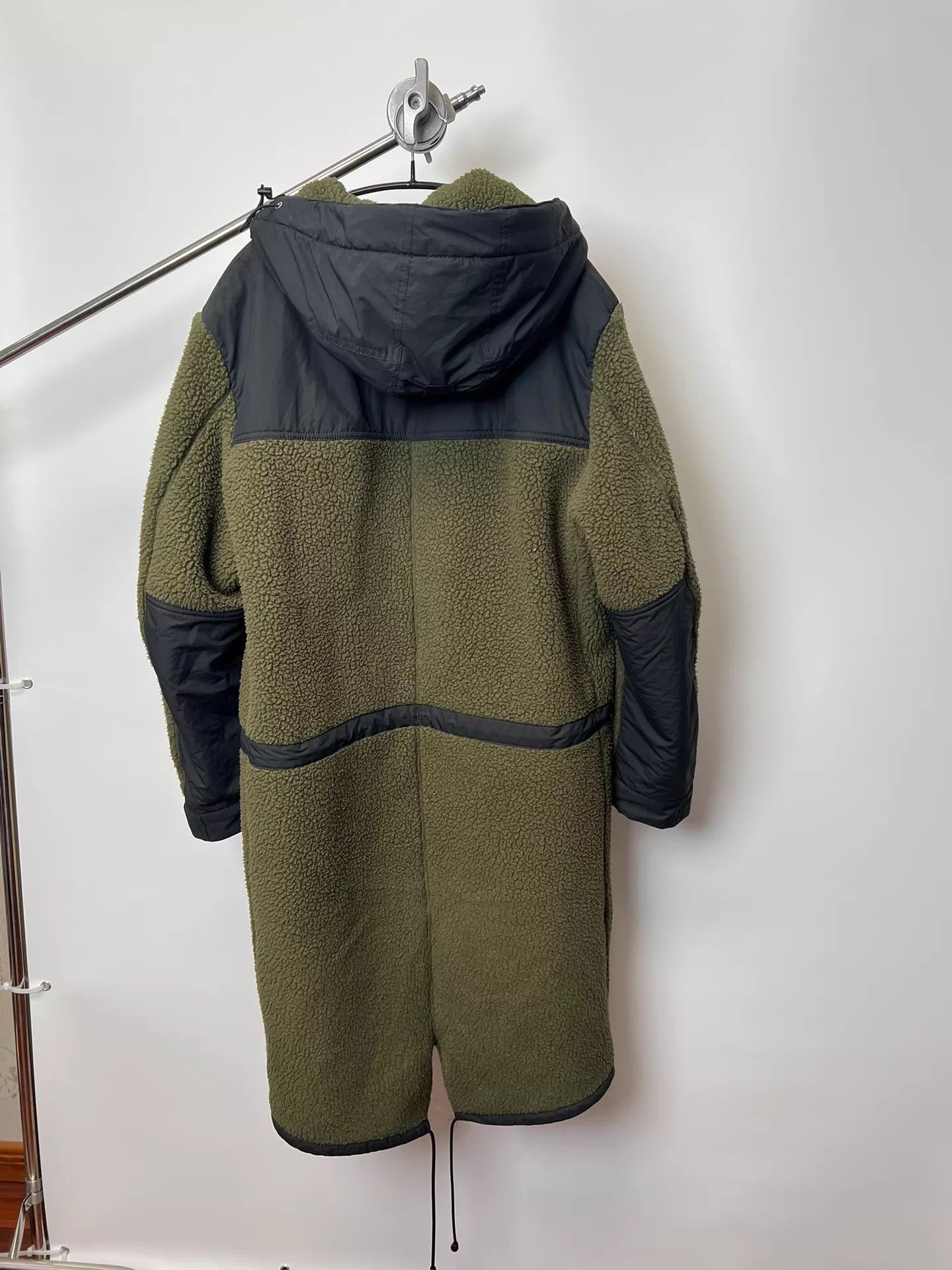 Comme des Garcons CDG Homme Moss Green Polartec Fleece Cotton Hooded Size US S / EU 44-46 / 1 - 8 Thumbnail