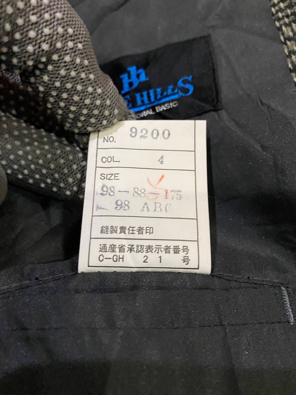Japanese Brand × Vintage Vintage Blue Hills Checker Blazer Size US M / EU 48-50 / 2 - 7 Thumbnail