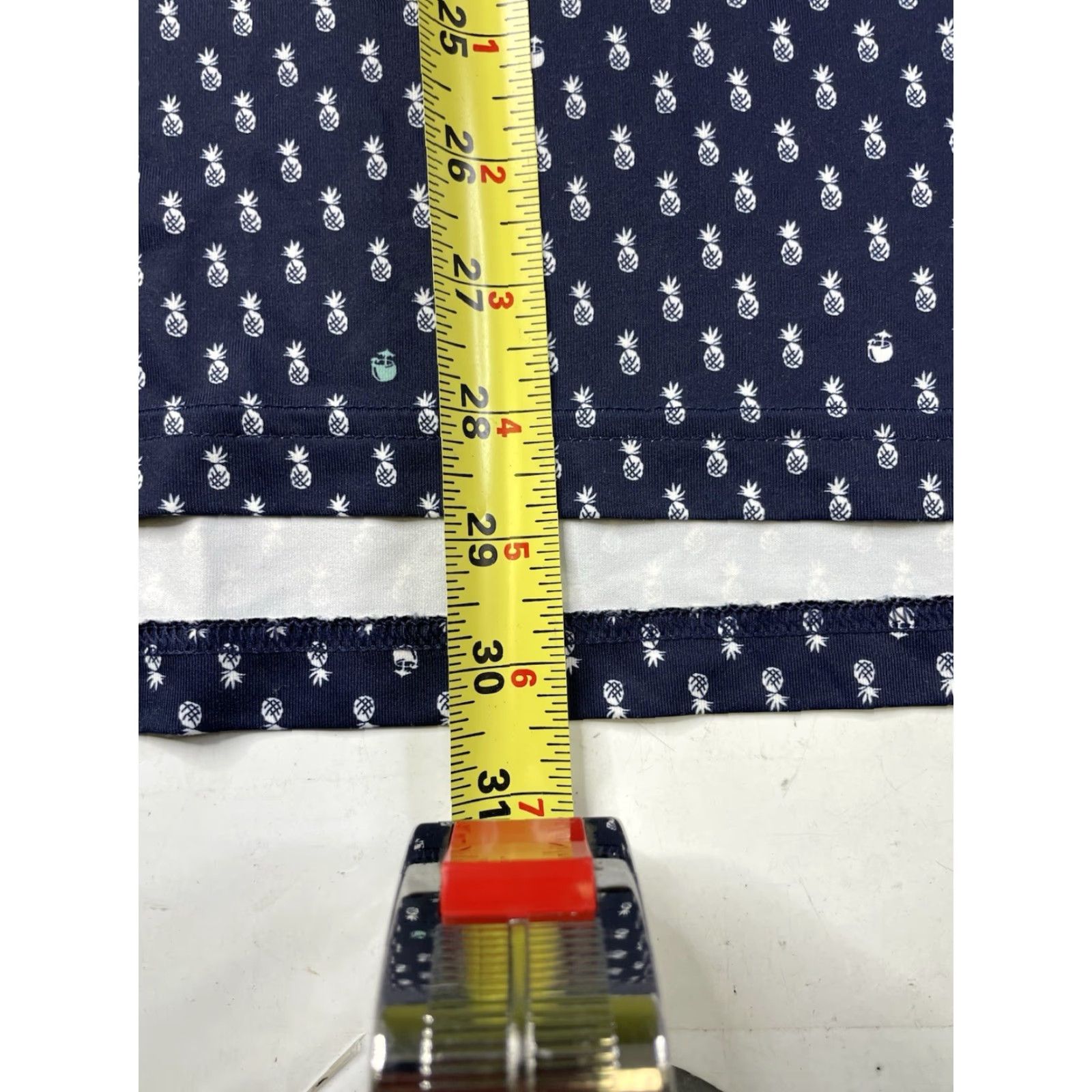 RLX Ralph Lauren Ralph Lauren RLX Golf Performance Polo Shirt Mens M Pineapple AOP Blue Size US M / EU 48-50 / 2 - 4 Thumbnail