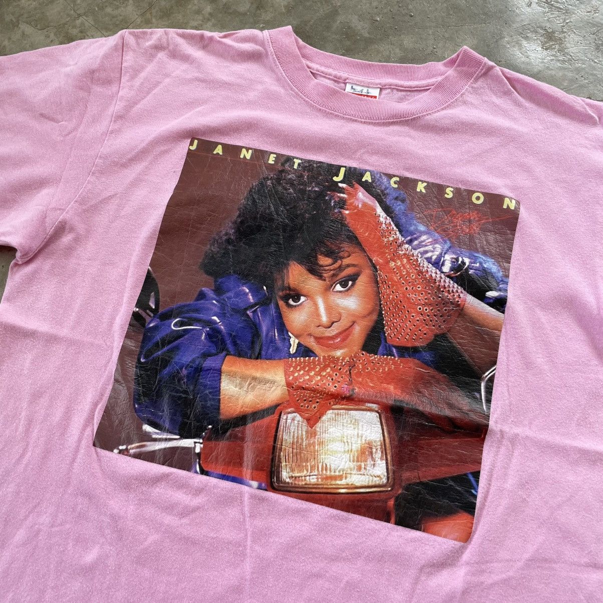 Band Tees 🔴 Vintage Janet Jackson T-Shirt 🔴 Size US M / EU 48-50 / 2 - 4 Thumbnail
