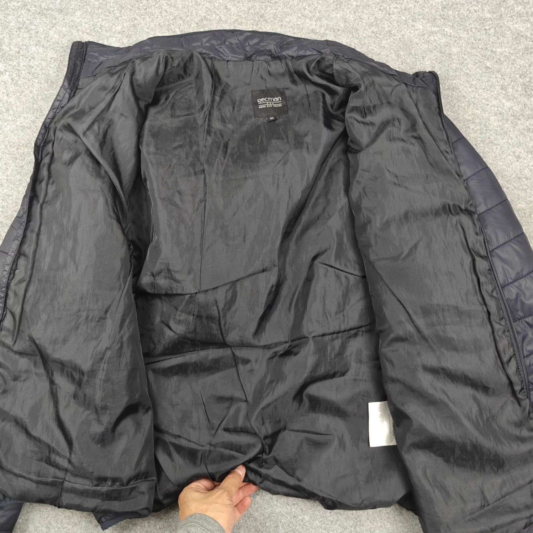 Vintage VINTAGE Recman Jacket Mens 56 Blue Quilted Puffer Insulated Full Zip Pockets Outdoor Size US XL / EU 56 / 4 - 4 Thumbnail