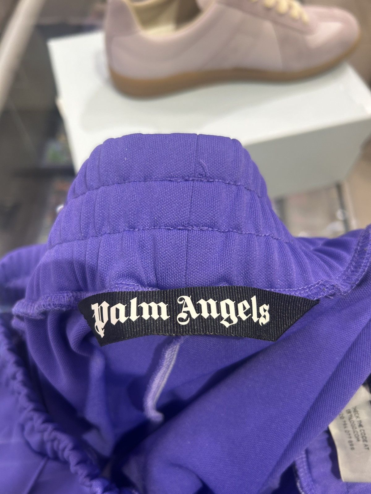 Palm Angels Palm angels trackpants purple white Size US 34 / EU 50 - 5 Thumbnail
