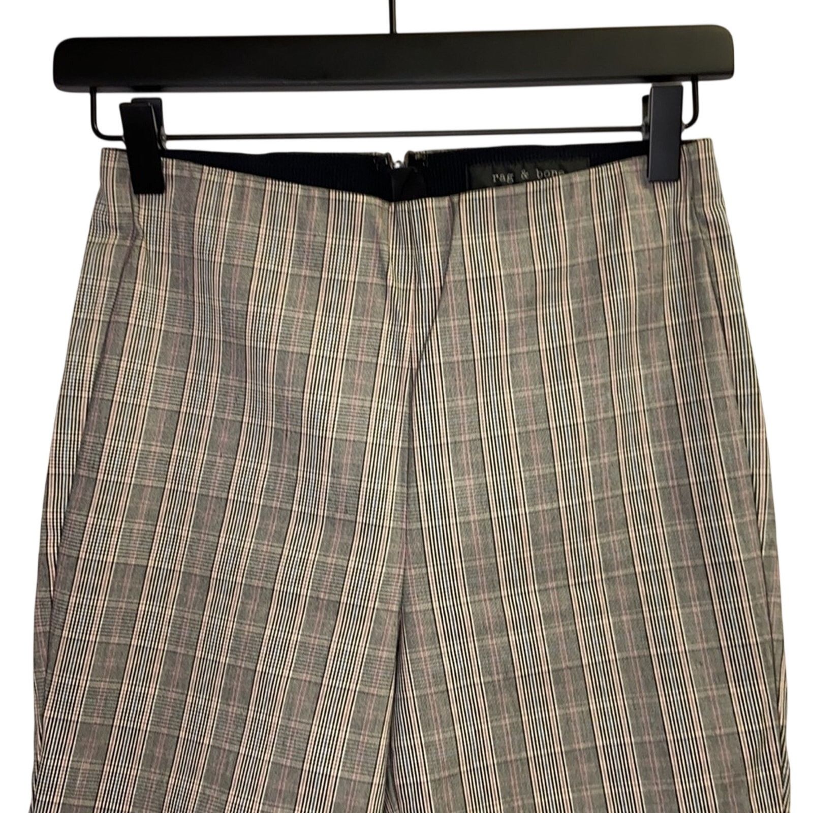 Rag & Bone Rag & Bone Simone Skinny Pant Glen Plaid Black Size 4 EUC Size 27" / US 4 / IT 40 - 5 Thumbnail