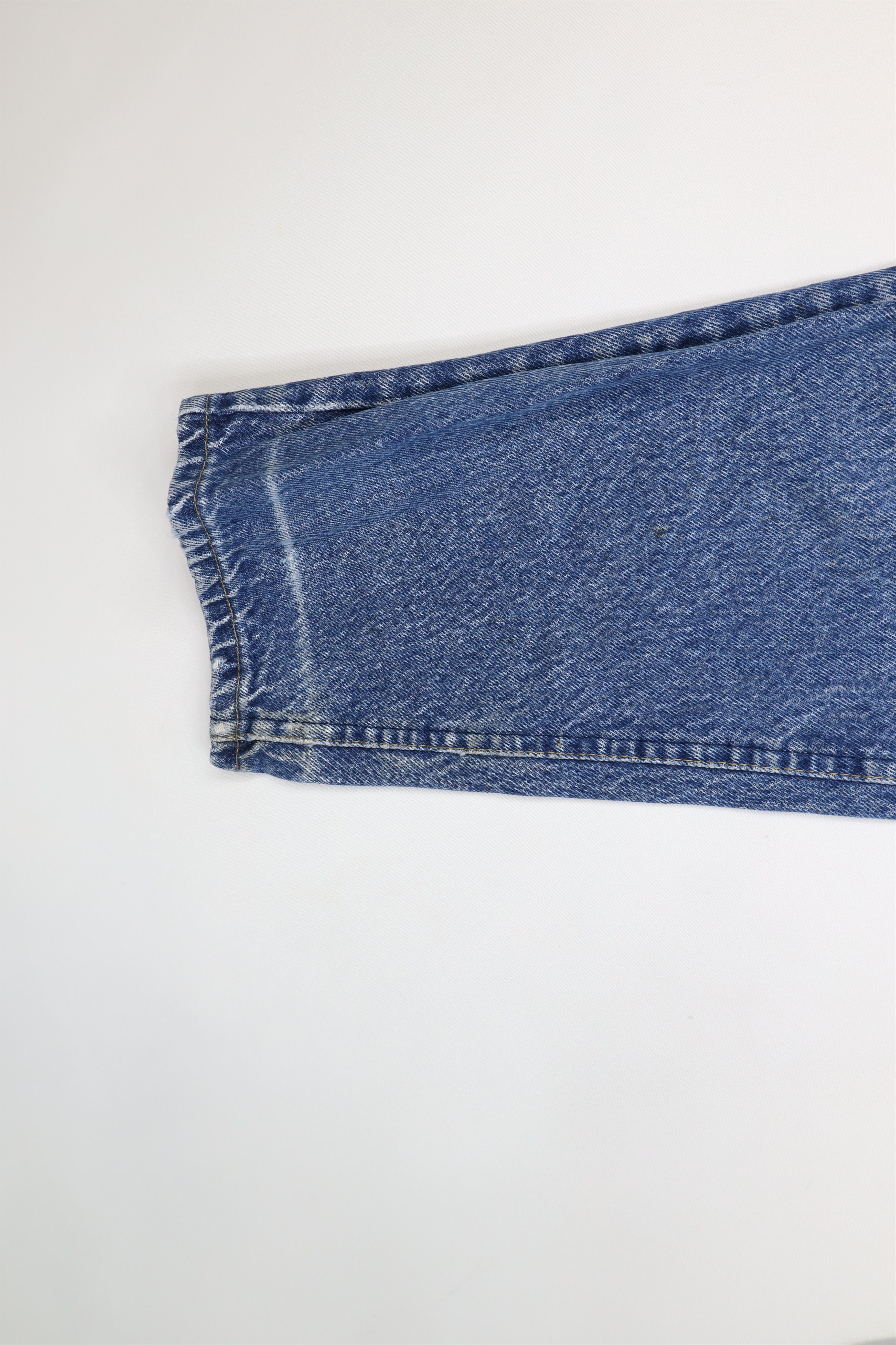 Lee Vintage 90s Lee Straight Leg Denim Jeans Blue Cotton USA Size US 34 / EU 50 - 6 Thumbnail