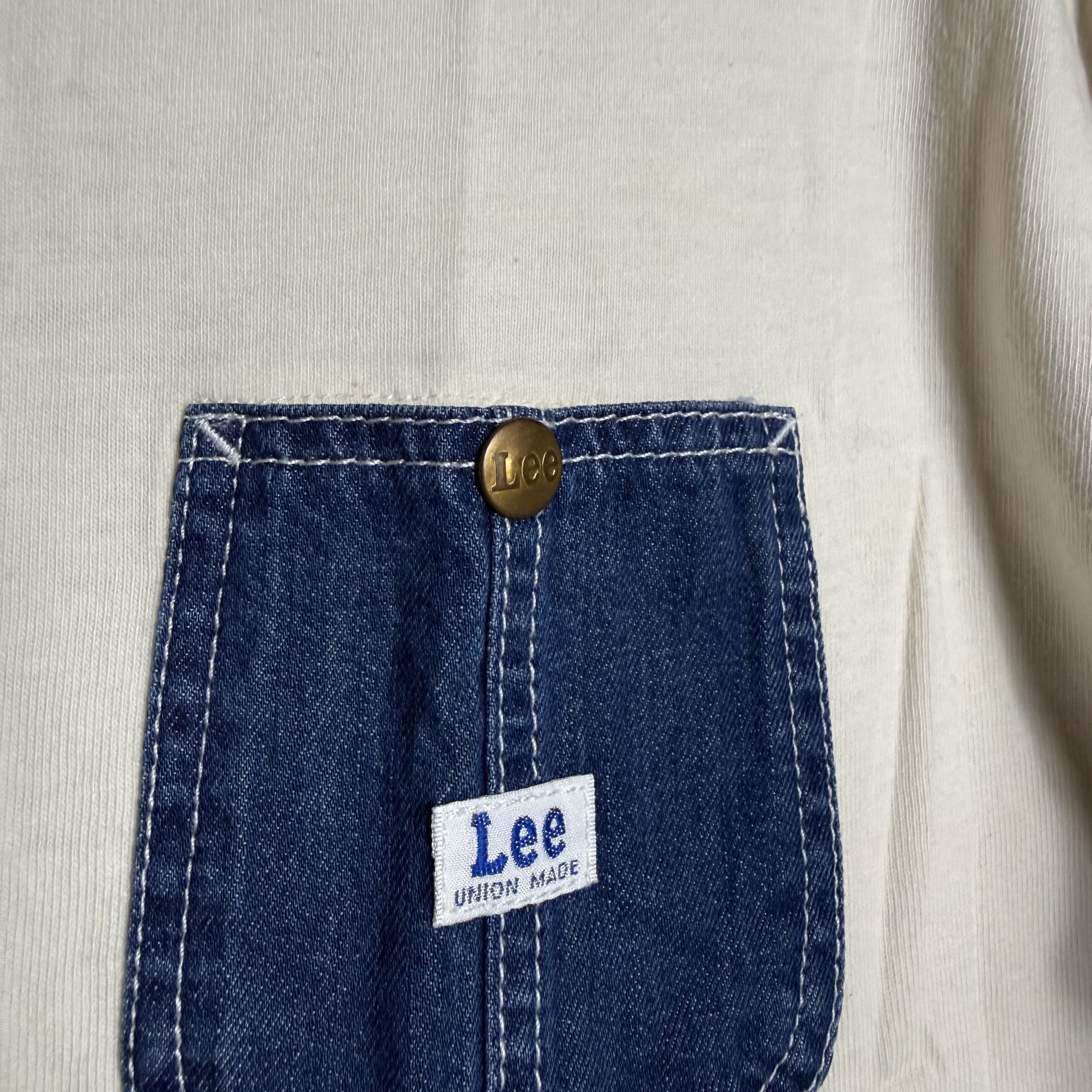 Lee 🔥RARE🔥Vintage Lee Union Made Single Pocket T-shirt Size US M / EU 48-50 / 2 - 3 Thumbnail