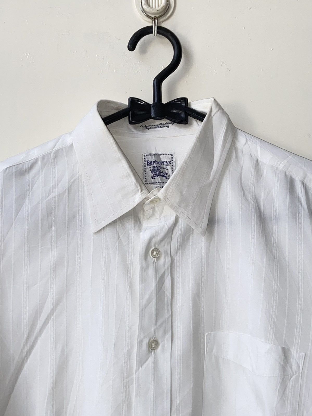 Burberry BURBERRYS White Shirt Size US M / EU 48-50 / 2 - 12 Thumbnail