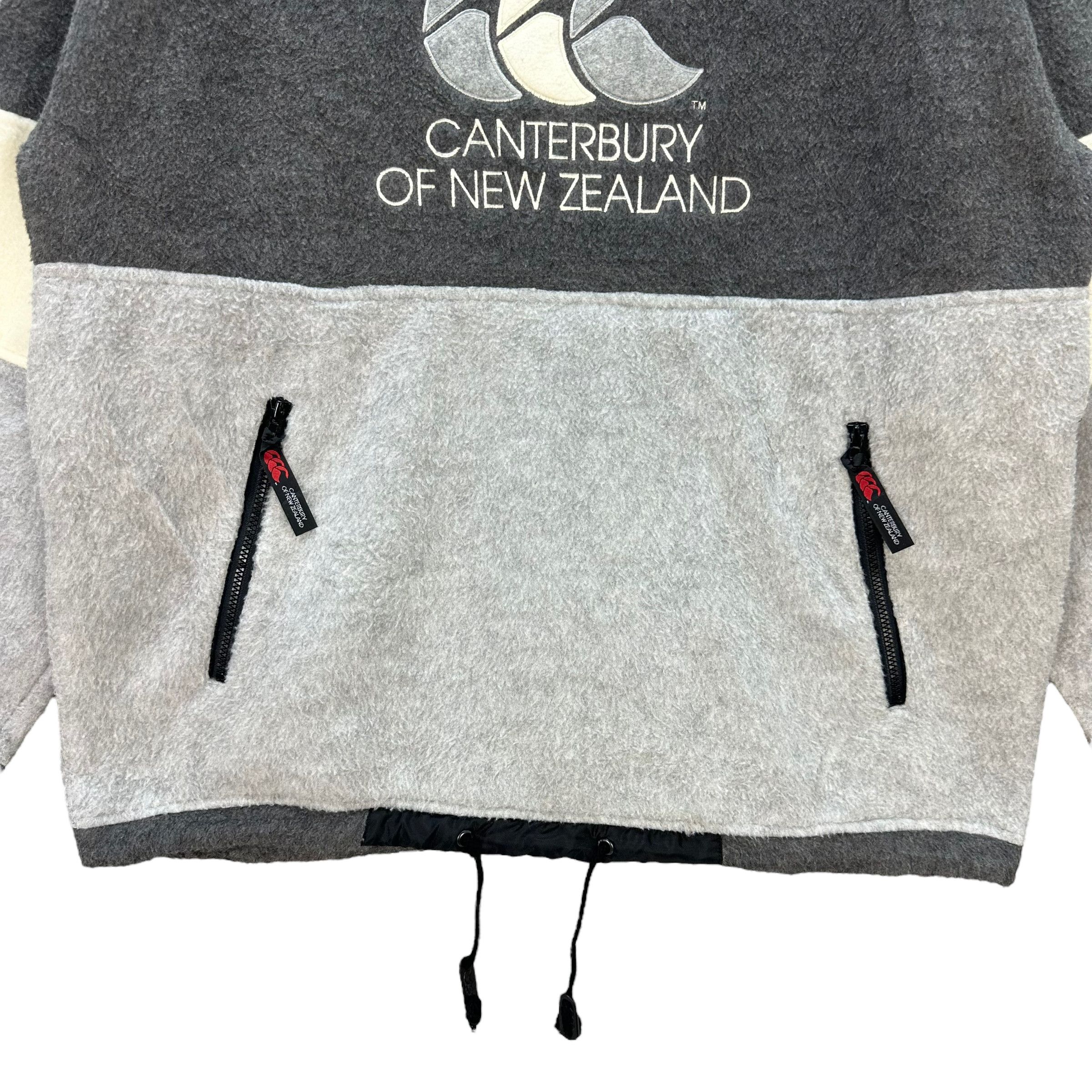 Canterbury of New Zealand CANTERBURY EMBROIDERY BIG LOGO FLEECE HOODIES #8567-015 Size US L / EU 52-54 / 3 - 3 Thumbnail