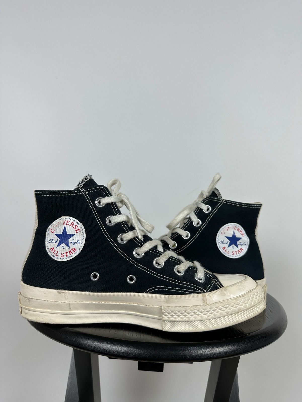 Comme des Garcons Comme Des Garçons x Chuck Taylor Converse All Star Hi Top Size US 7.5 / IT 37.5 - 5 Thumbnail