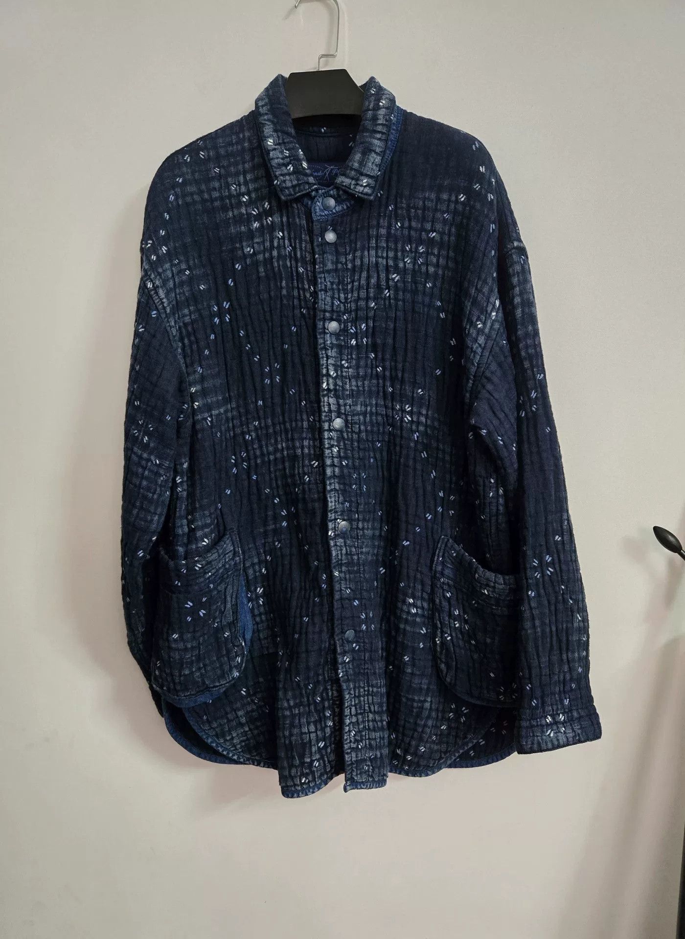 Porter Classic Porter Classic Kogin Cherry Blossom Shirt Jacket Size US M / EU 48-50 / 2 - 1 Thumbnail