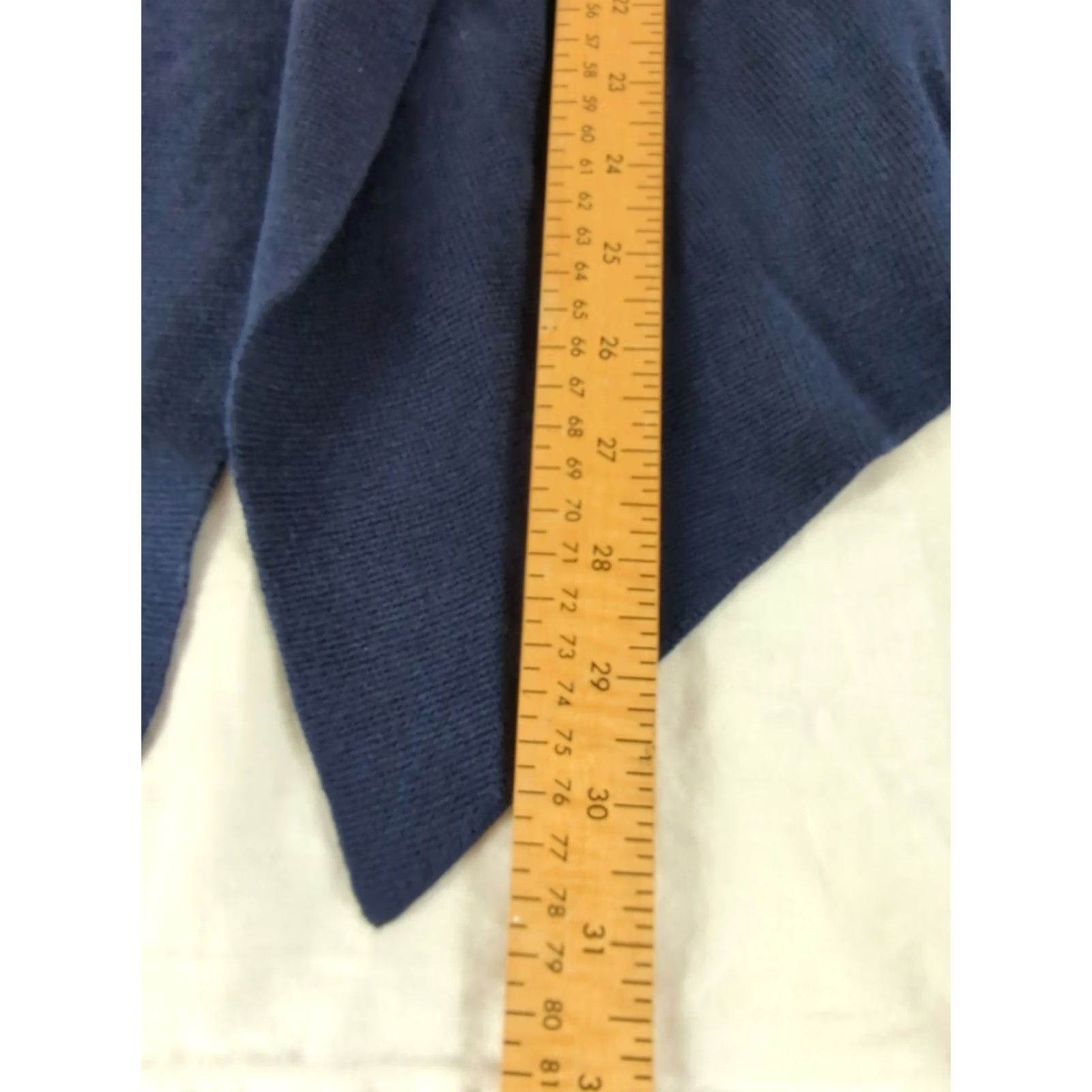 Eileen Fisher EILEEN FISHER Vest Women Small Navy Open Sleeveless Silk Cotton Blend Classic Stylish Open Neckline Knit Confident Casual Business Travel Size S / US 4 / IT 40 - 8 Thumbnail