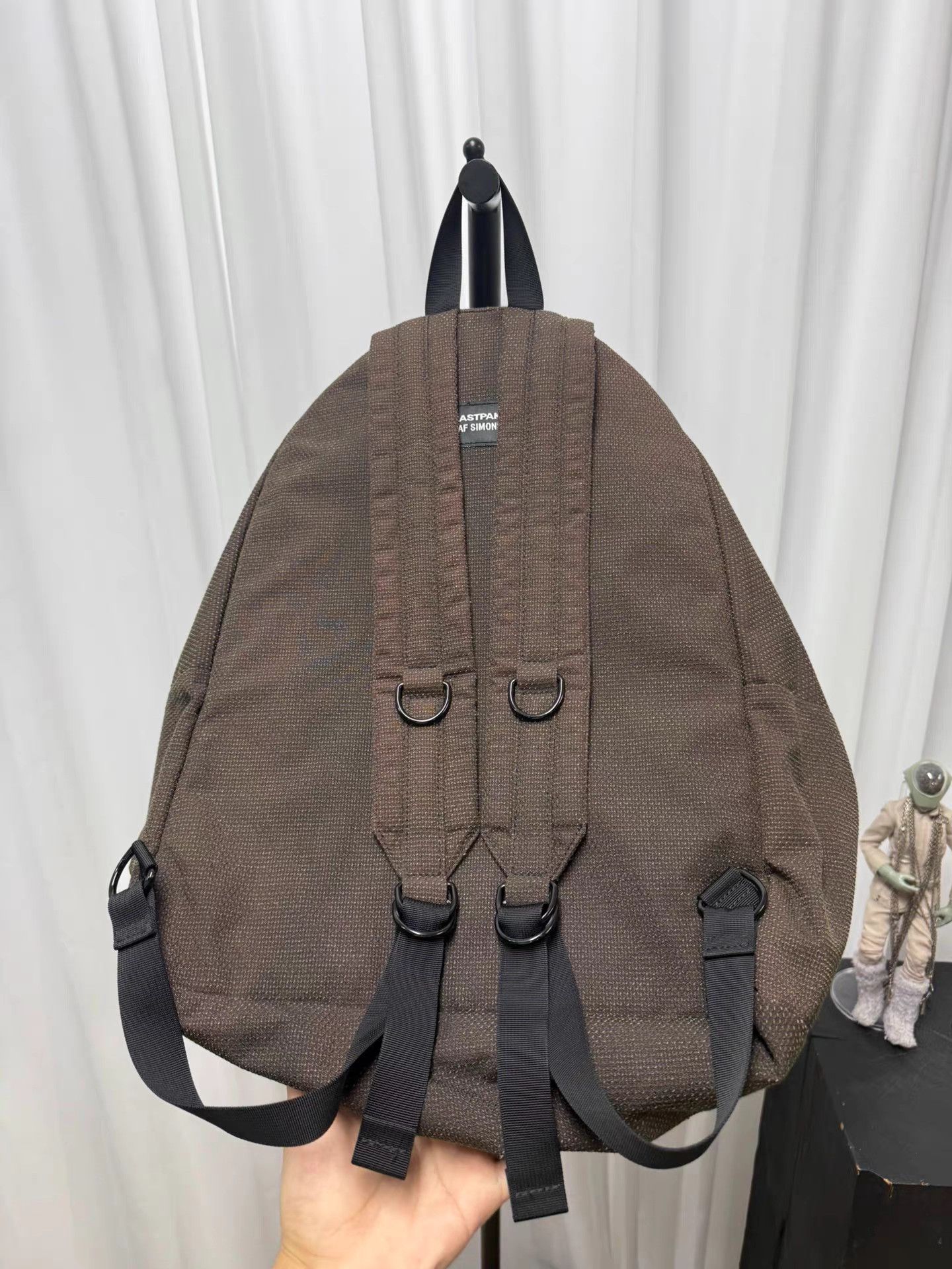 Raf Simons RAF SIMONS Flocked Chain Backpack K20 Size ONE SIZE - 7 Thumbnail