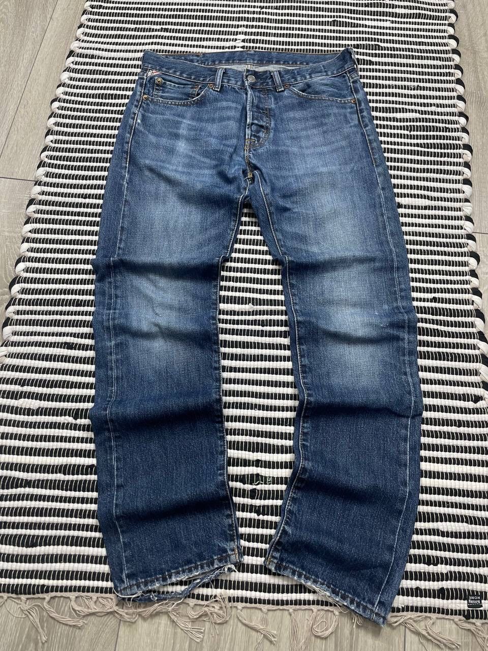 Denim & Supply Ralph Lauren × Japanese Brand × Vintage Vintage Denim Supply Ralph Lauren Distressed Slim Jeans Y2K Size US 31 - 2 Thumbnail