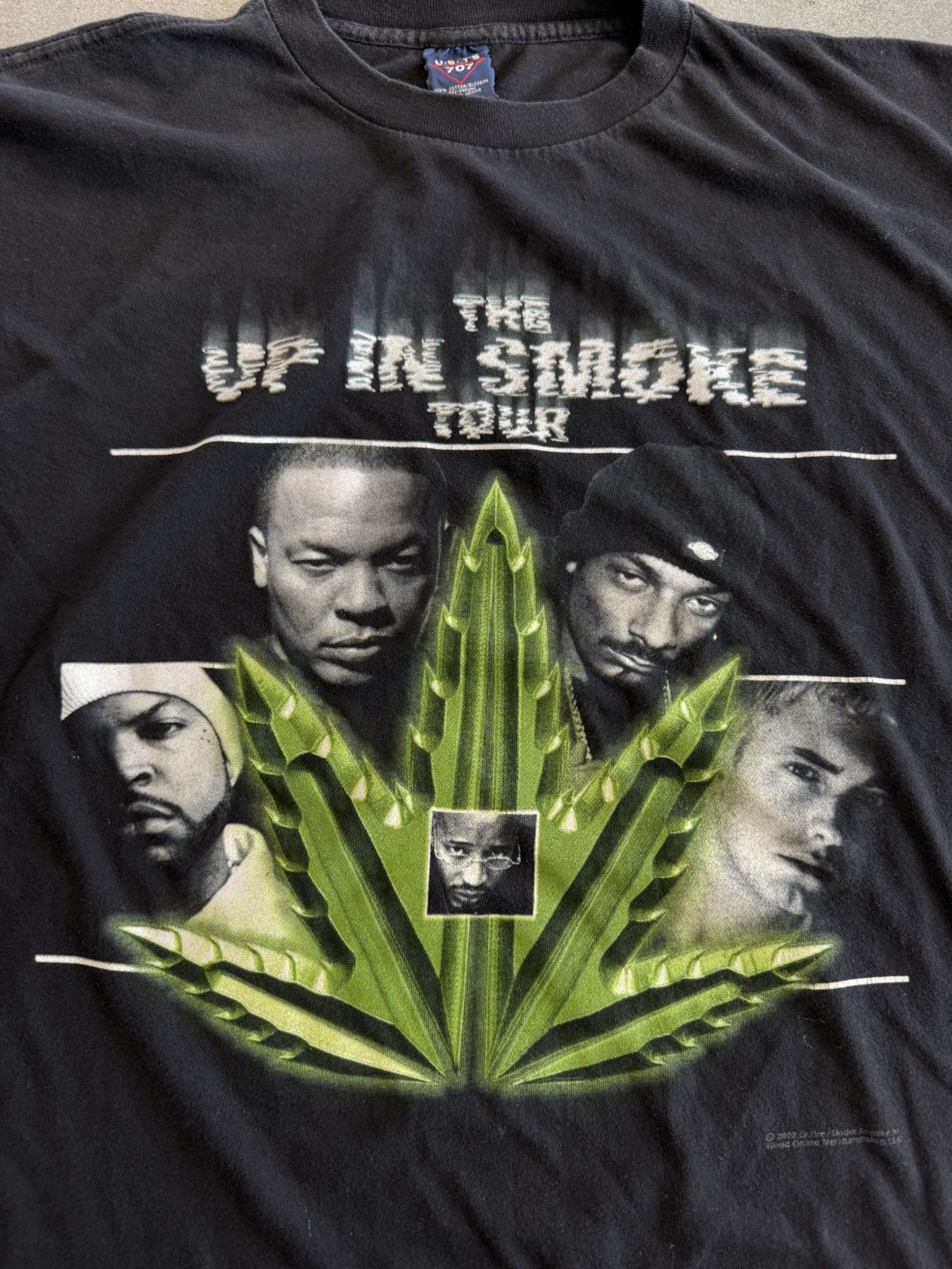 Rap Tees × Vintage ‘90s Up In Smoke Rap Tour Tee Size US XL / EU 56 / 4 - 2 Thumbnail