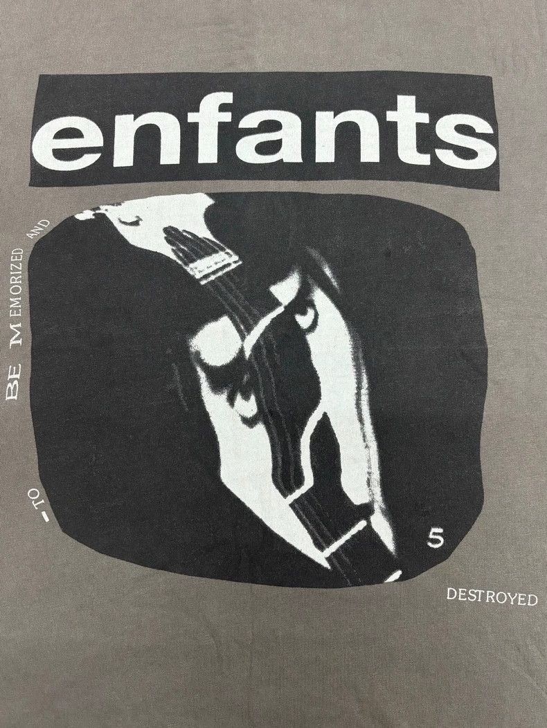 Enfants Riches Deprimes Enfants Riches Deprimes 23 FW taupe printed short sleeve T- Size US L / EU 52-54 / 3 - 3 Thumbnail