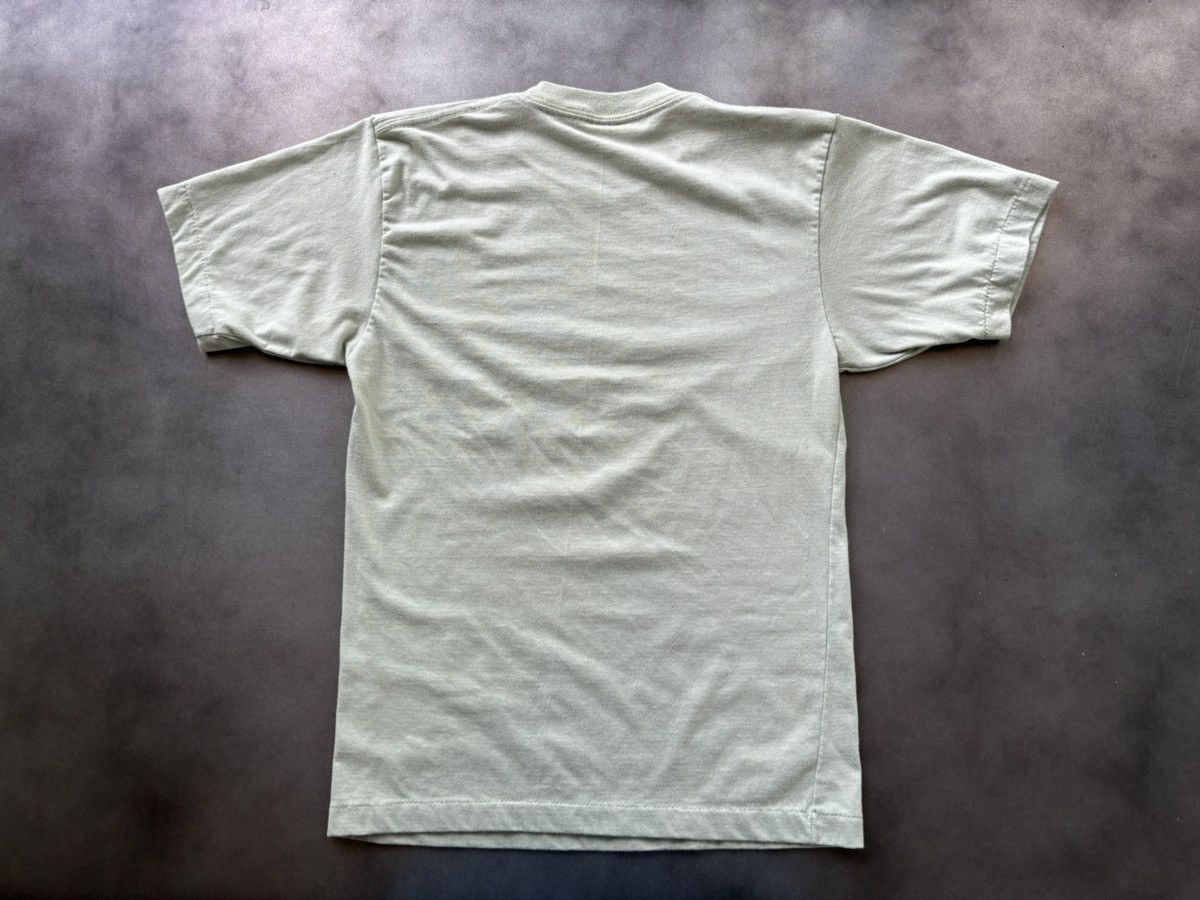 Anvil × Vintage Vintage Blank Tee Sage Green Small Du Marathon 90s 80s Baby Size US S / EU 44-46 / 1 - 6 Thumbnail
