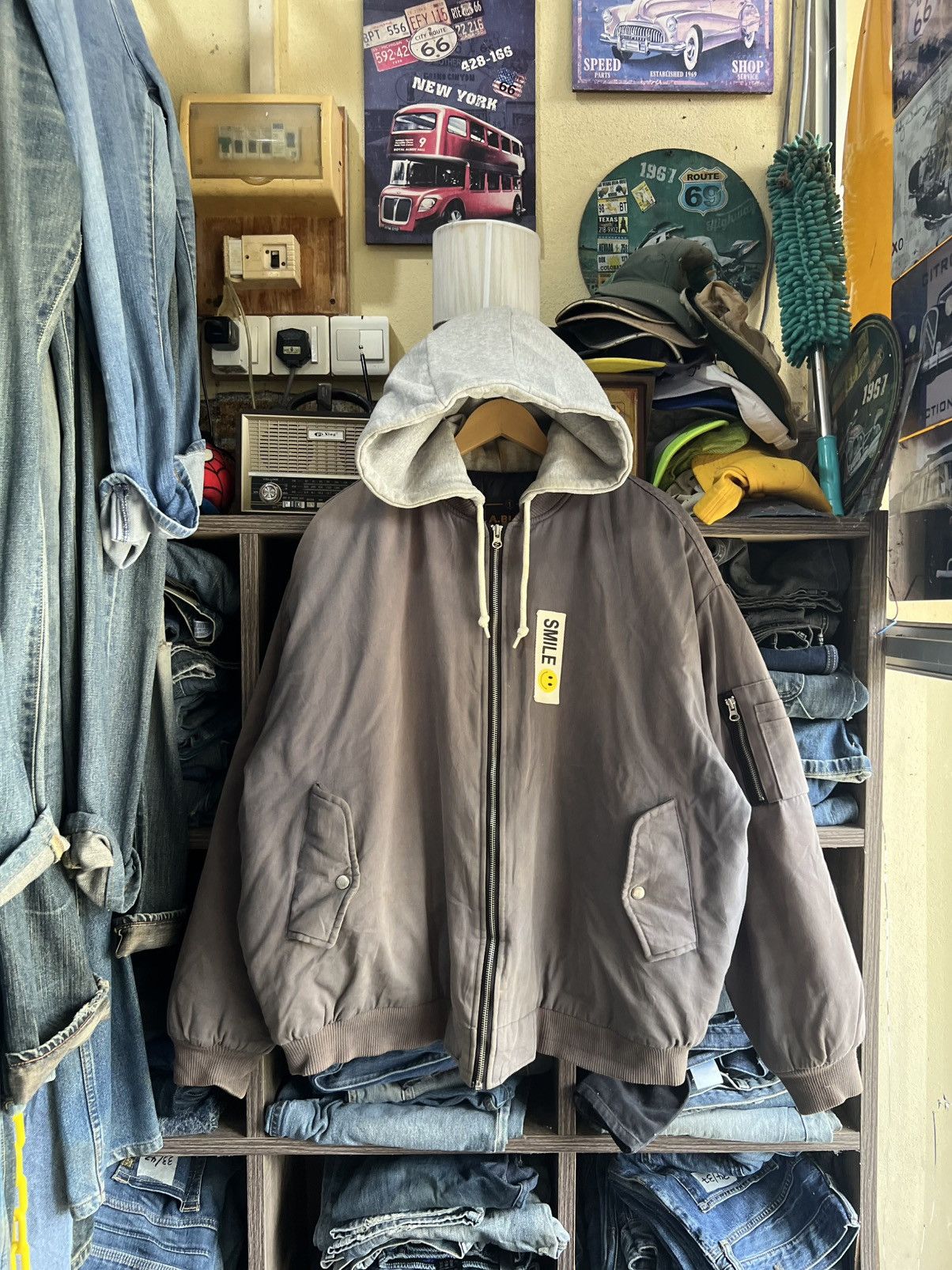 Japanese Brand 🔥A. Bless Smile Zipper Jacket Hoodie Size US XXL / EU 58 / 5 - 3 Thumbnail