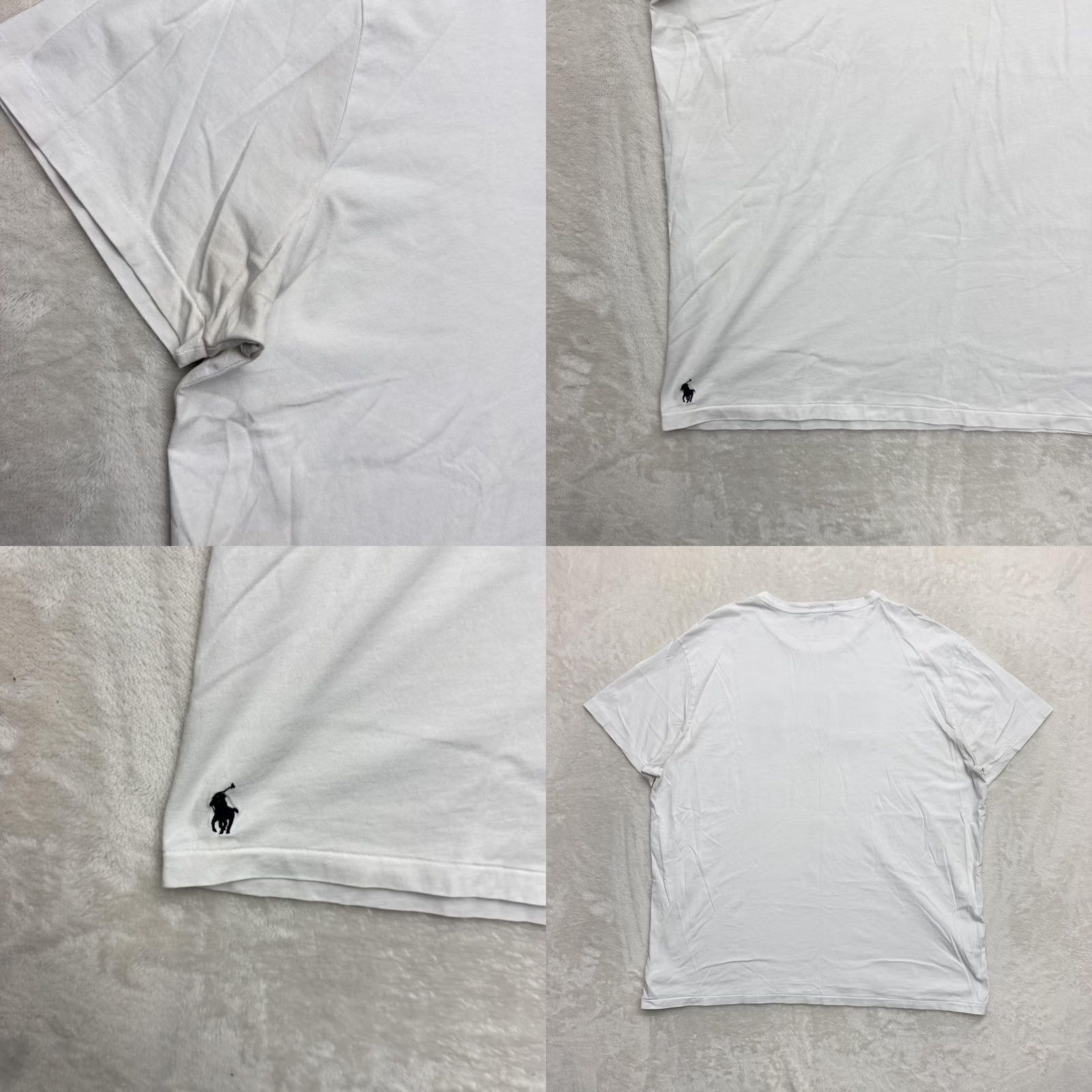 Polo Ralph Lauren Polo Ralph Lauren Shirt Mens 2XL White Graphic Print Tee Crewneck Logo T-Shirt Short Sleeve Jersey Cotton Vintage: No Size US XXL / EU 58 / 5 - 8 Thumbnail