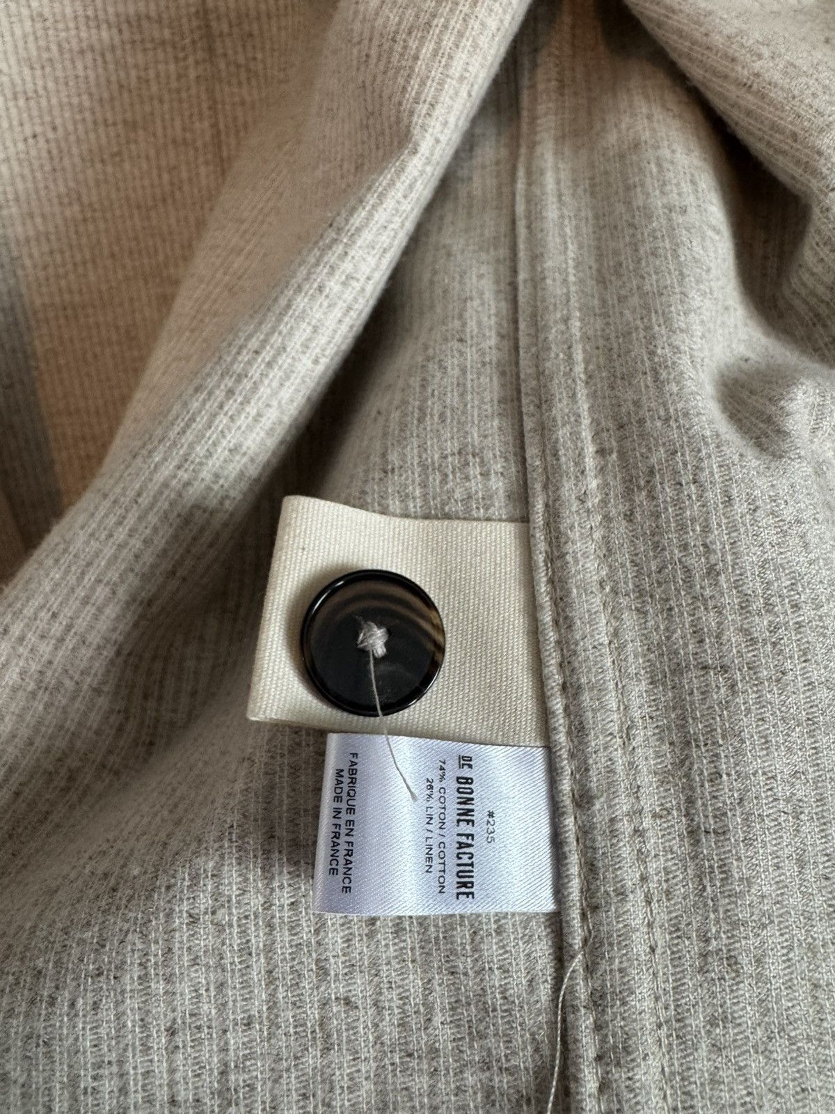 De Bonne Facture De Bonne Facture Cotton and Linen-Blend Corduroy Overshirt Size US S / EU 44-46 / 1 - 5 Thumbnail