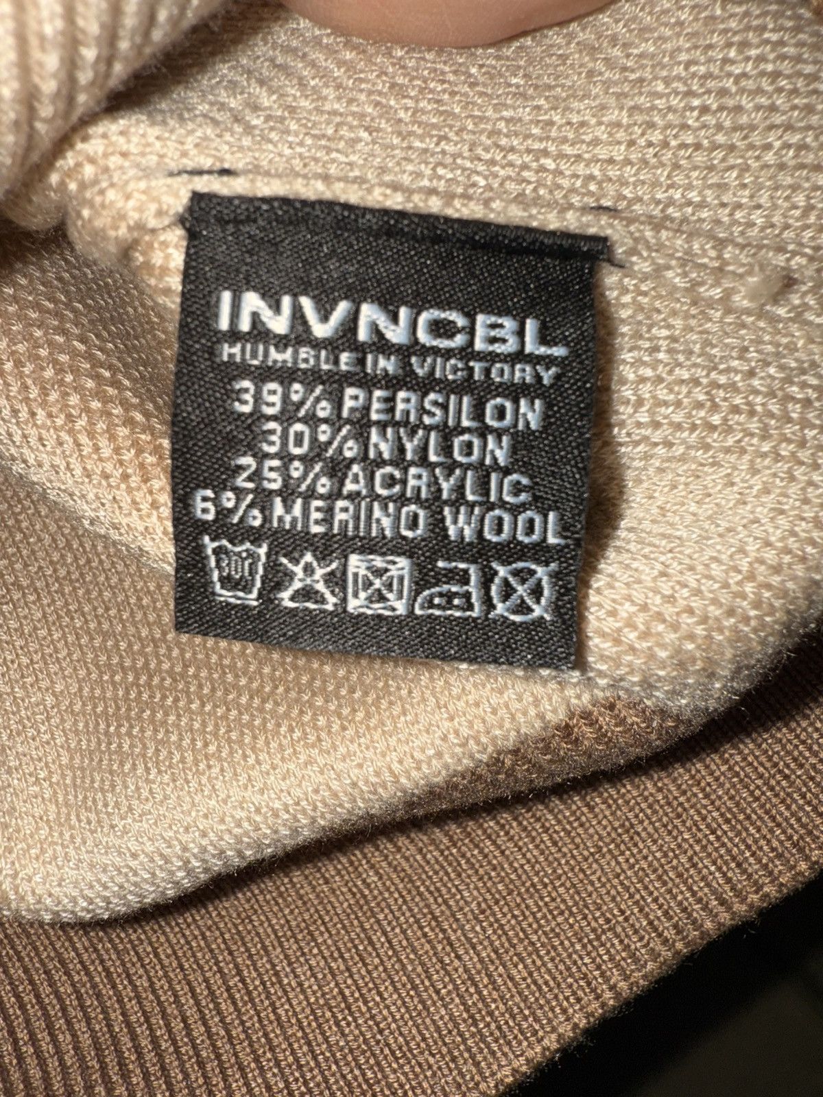 Other INVNCBL “humble in victory” Collegiate Knit Zip-up Sweater L Size US L / EU 52-54 / 3 - 14 Thumbnail