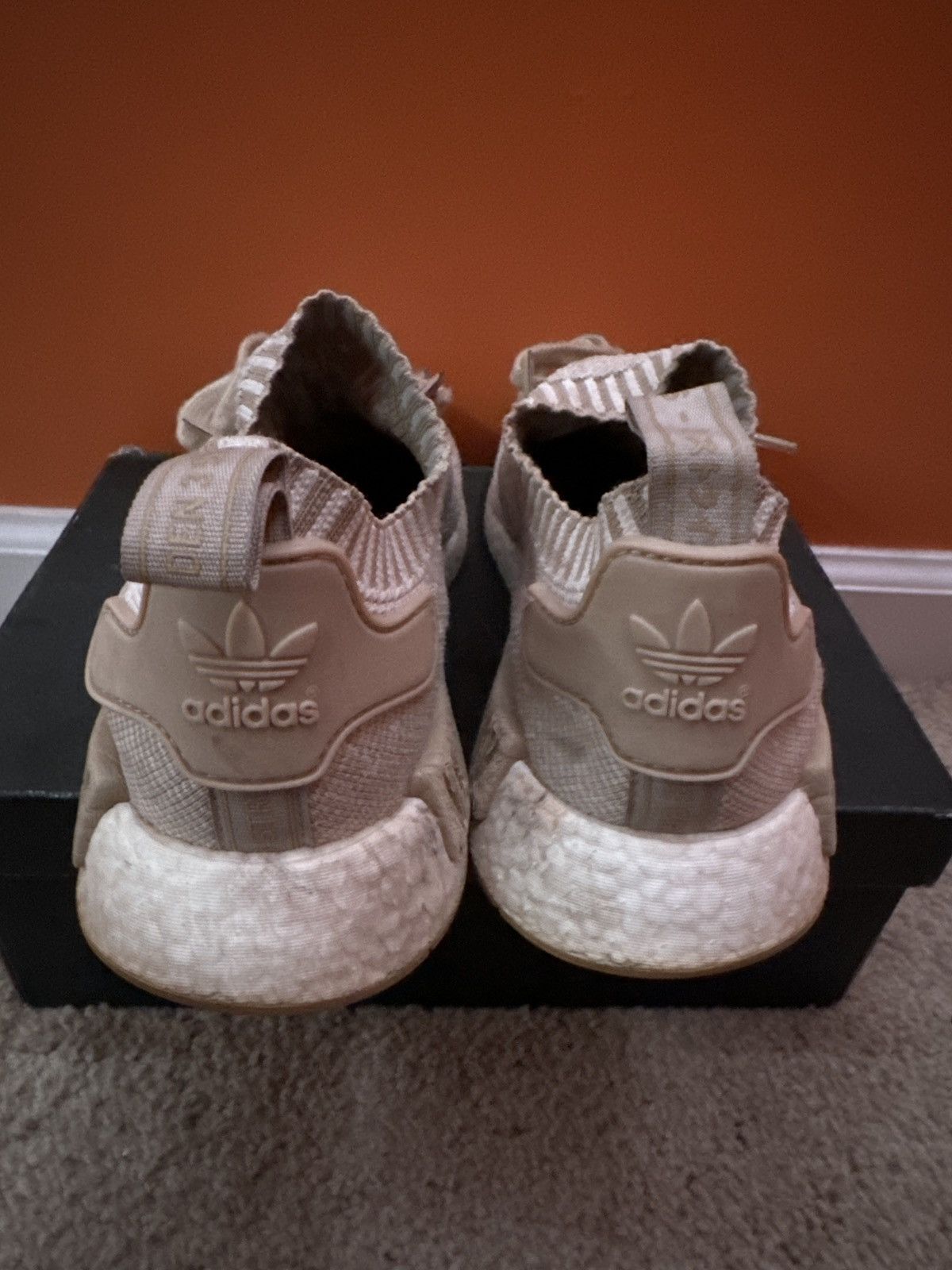 Adidas Adidas nmd r1 linen khaki Size US 8.5 / EU 41-42 - 6 Thumbnail