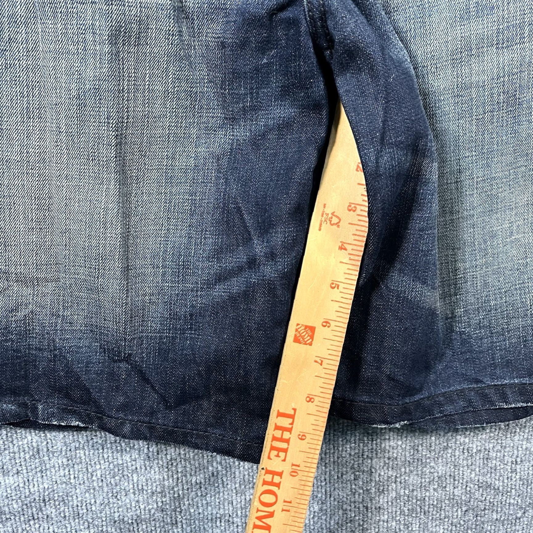 Vintage VINTAGE Blac Label Shorts Mens 46 Denim Baggy Wide Leg Logo Hip Hop Skate Y2K Size US 30 / EU 46 - 4 Thumbnail