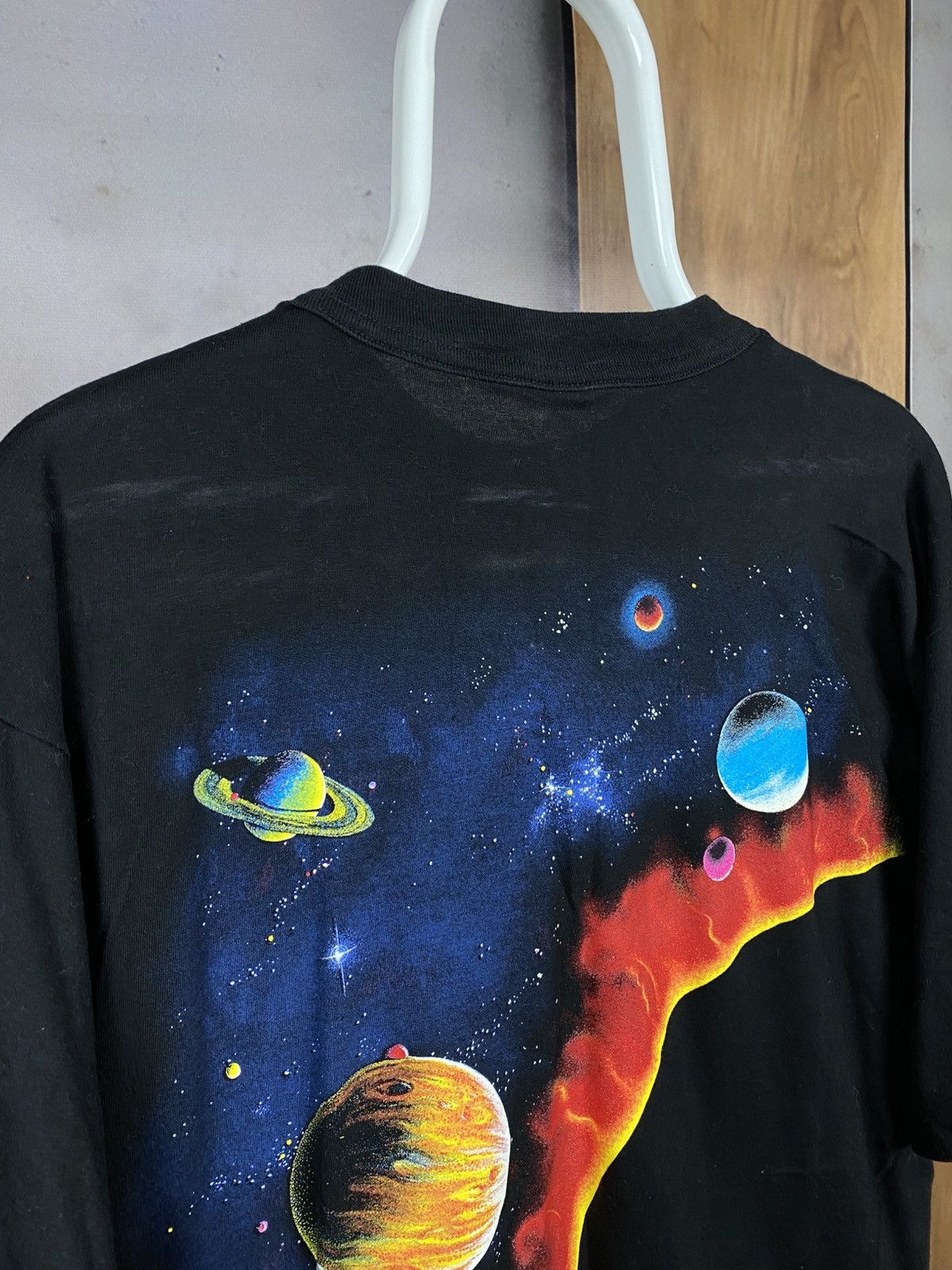 Vintage 🪐Vintage 1990 T-Shirt Dynamic Solar System Planet VTG Tee🪐 Size US XL / EU 56 / 4 - 4 Thumbnail