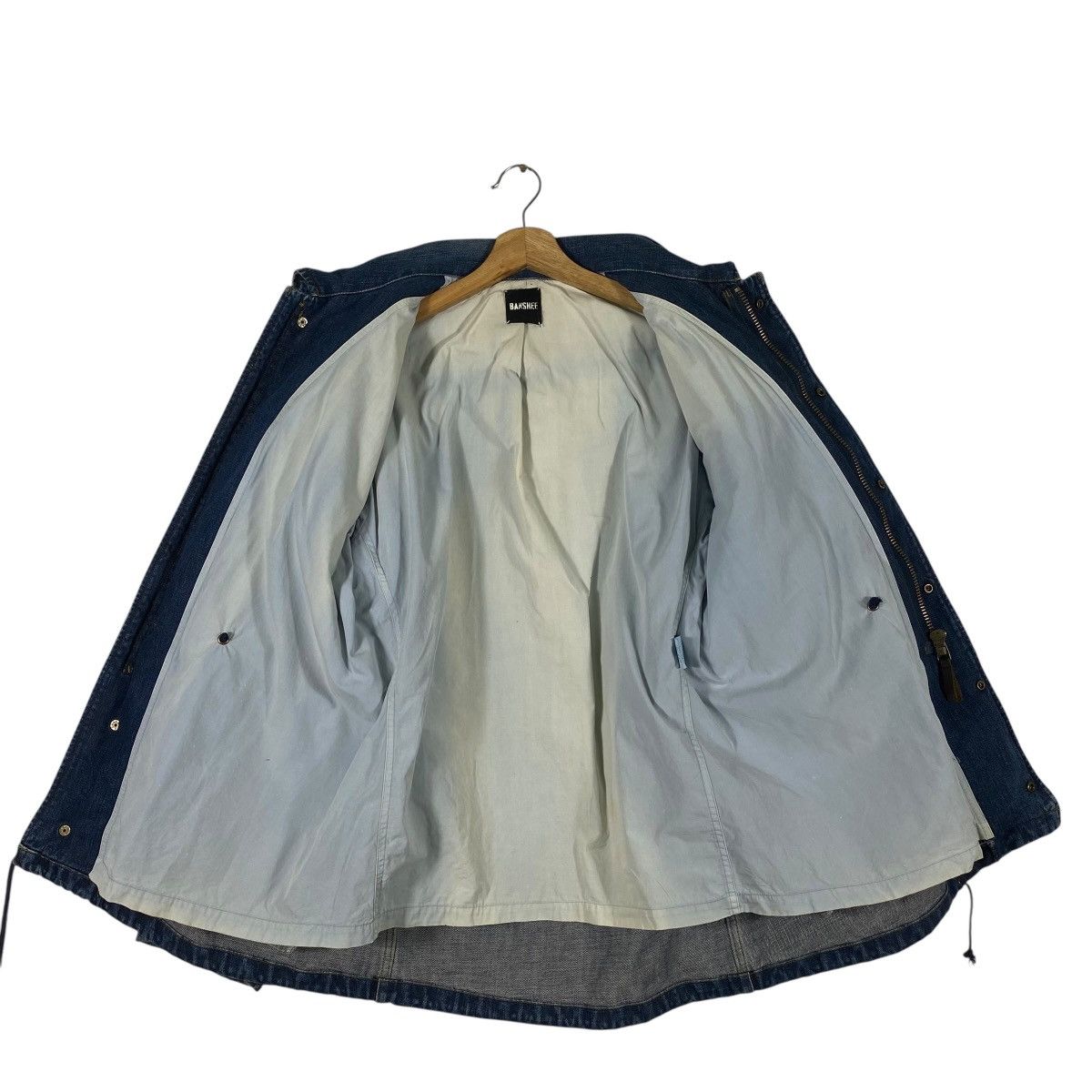 Japanese Brand Vintage Banshee Denim Jacket M Size Blue Colour Size US M / EU 48-50 / 2 - 9 Thumbnail