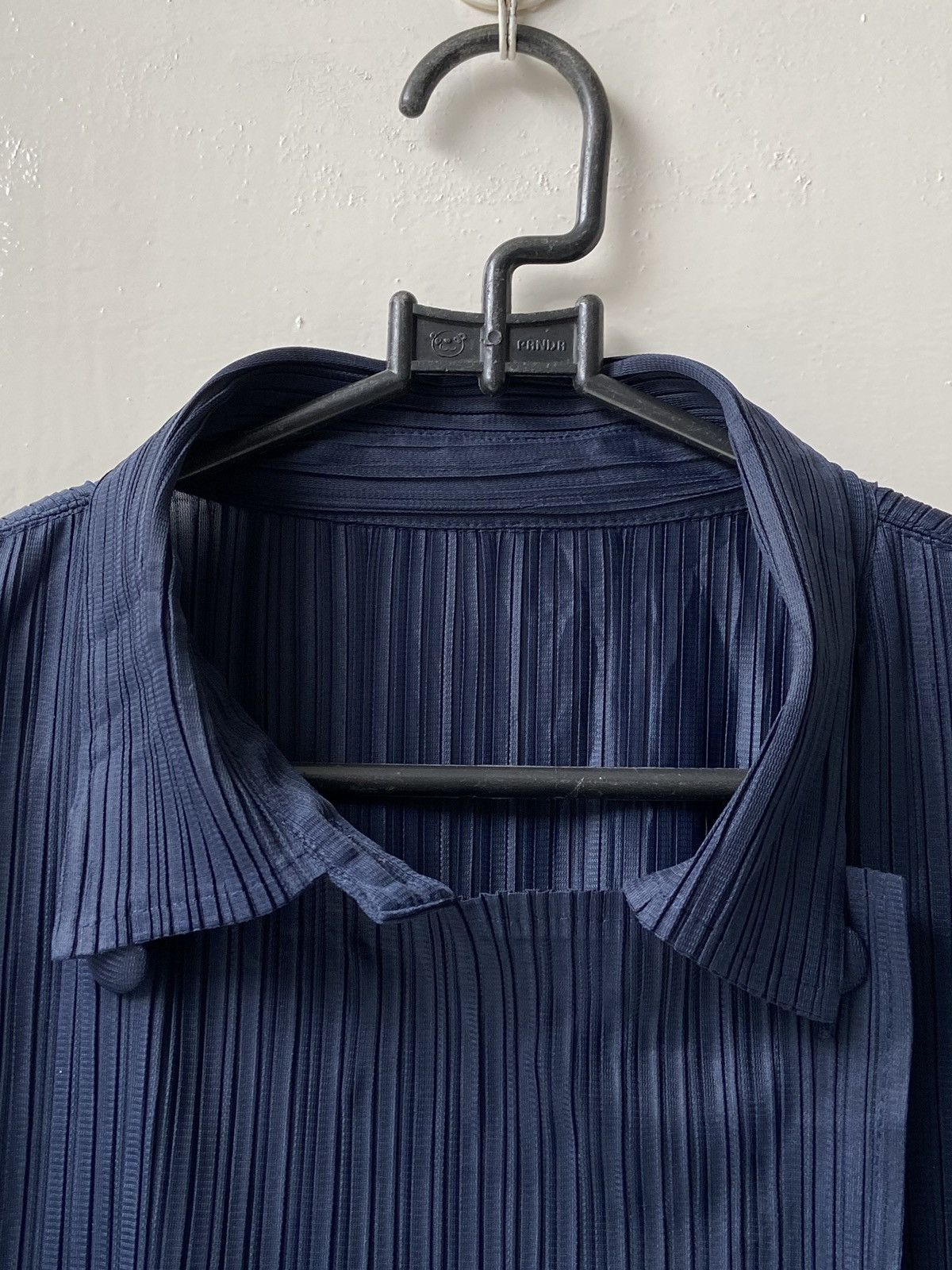 Designer × Japanese Brand PLEATSME Blue Pleats Blazers Size XS / US 0-2 / IT 36-38 - 13 Thumbnail