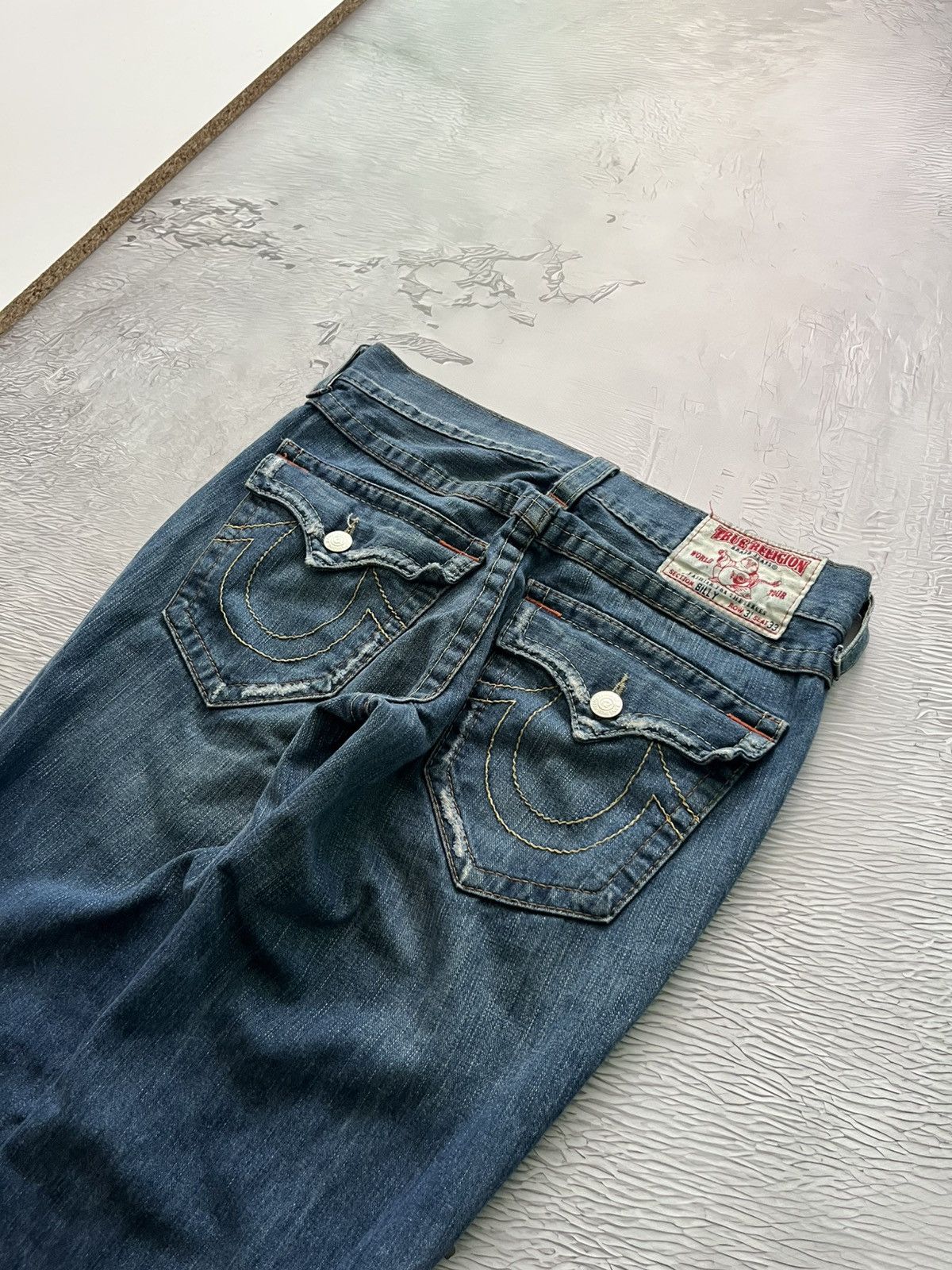 True Religion True Religion Vintage Jeans Denim Streetwear Blue Size US 31 - 2 Thumbnail