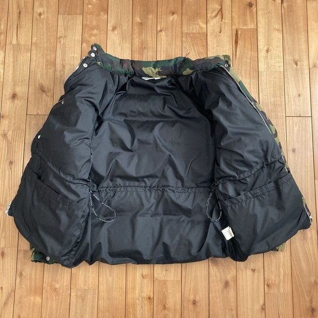 Bape BAPE Woodland Camo Puffer Down Jacket a bathing ape NIGO Size US L / EU 52-54 / 3 - 6 Thumbnail