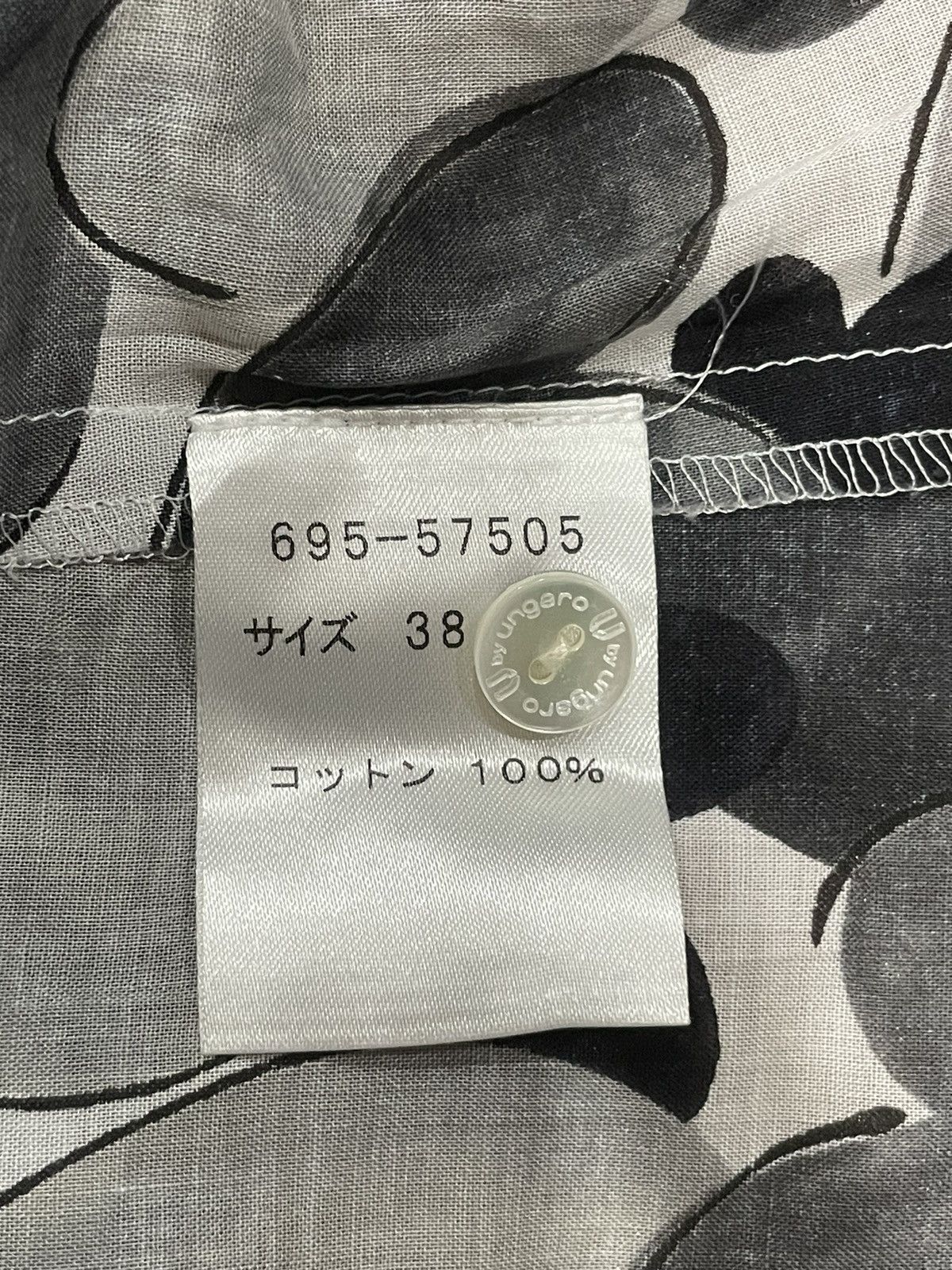 Designer × Ungaro Paris × Vintage U by Ungaro Top Size XS / US 0-2 / IT 36-38 - 3 Thumbnail