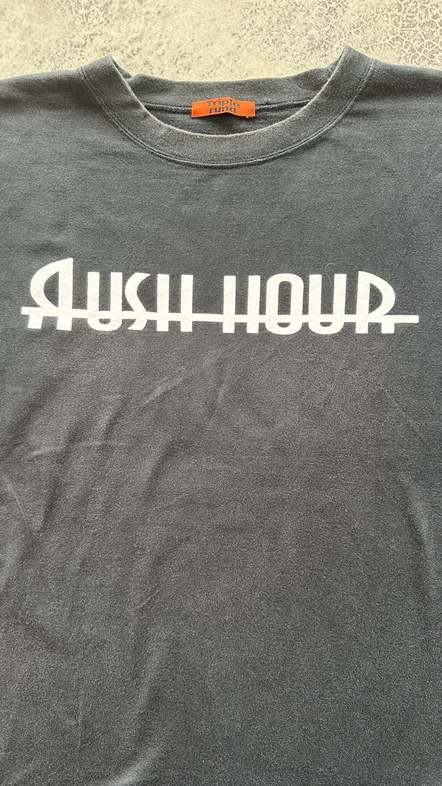 Vintage TRIPLE RUND RUSH HOUR MOVIE PODCAST TEE Size US M / EU 48-50 / 2 - 2 Thumbnail